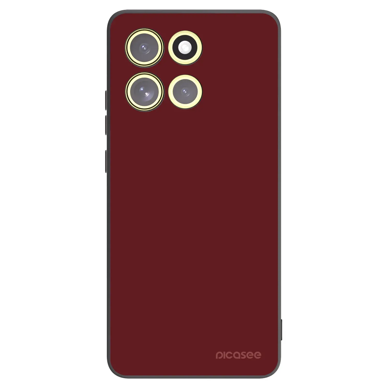 Silikonový černý obal pro Motorola Moto G86 5G - Red Bliss