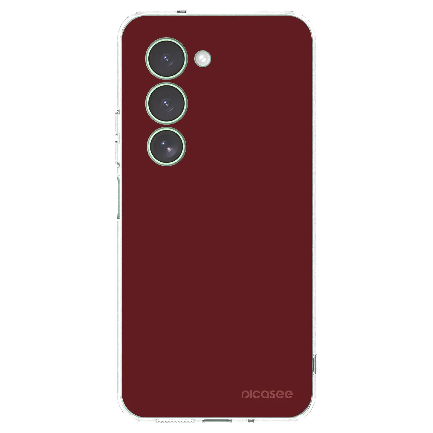 Silikonový průhledný obal pro Xiaomi Redmi 15 5G - Red Bliss
