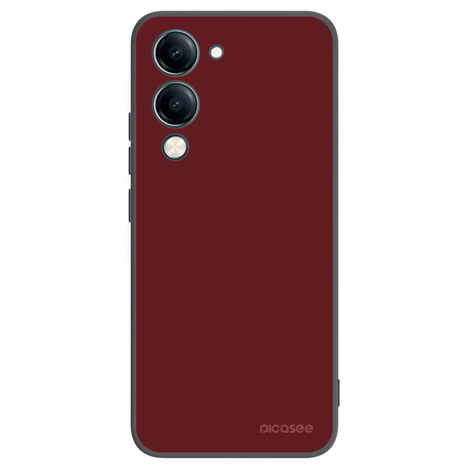 Silikonový černý obal pro Vivo Y29s 5G - Red Bliss