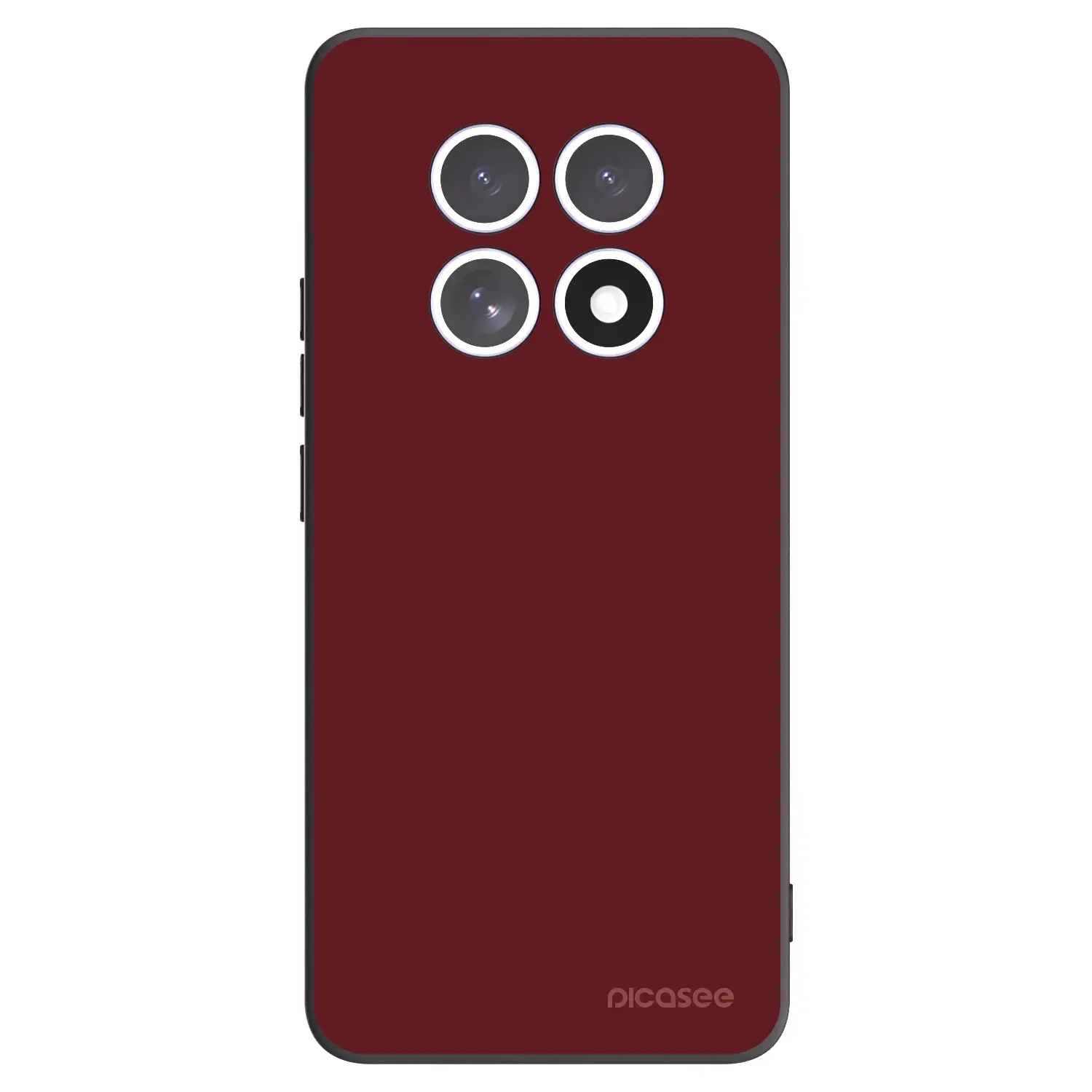 Silikonový černý obal pro Xiaomi Redmi Note 15 4G - Red Bliss