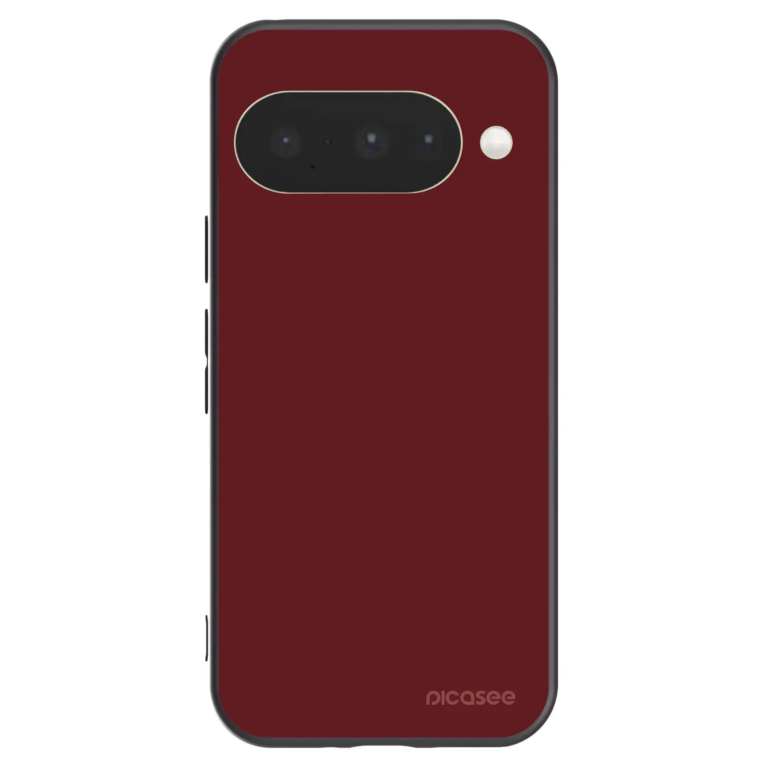 Silikonový černý obal pro Google Pixel 10 - Red Bliss