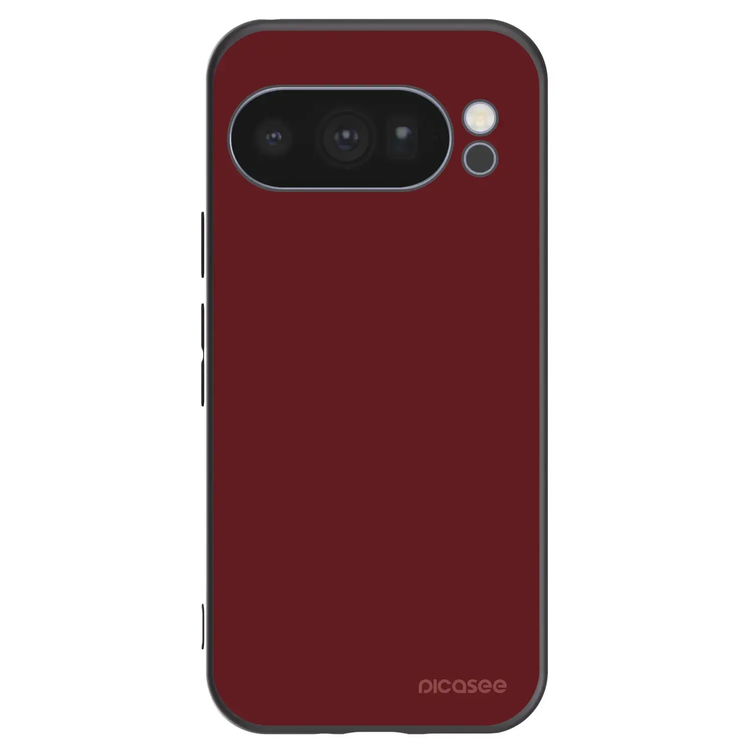 Silikonový černý obal pro Google Pixel 10 Pro - Red Bliss