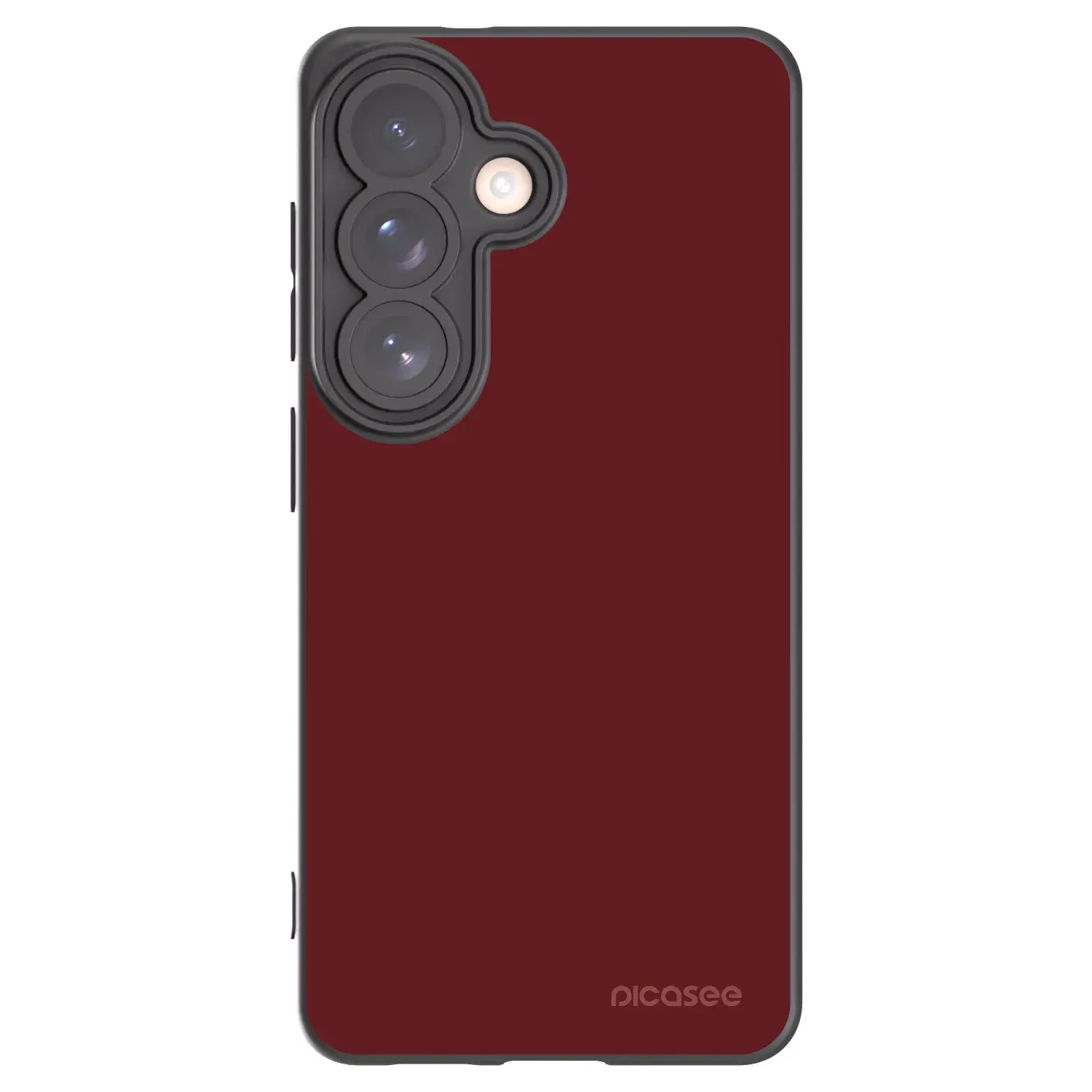 Silikonový černý obal pro Samsung Galaxy S26 - Red Bliss