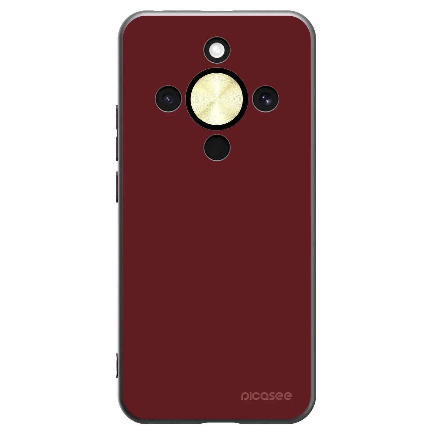 Silikonový černý obal pro Honor Magic8 Lite 5G - Red Bliss
