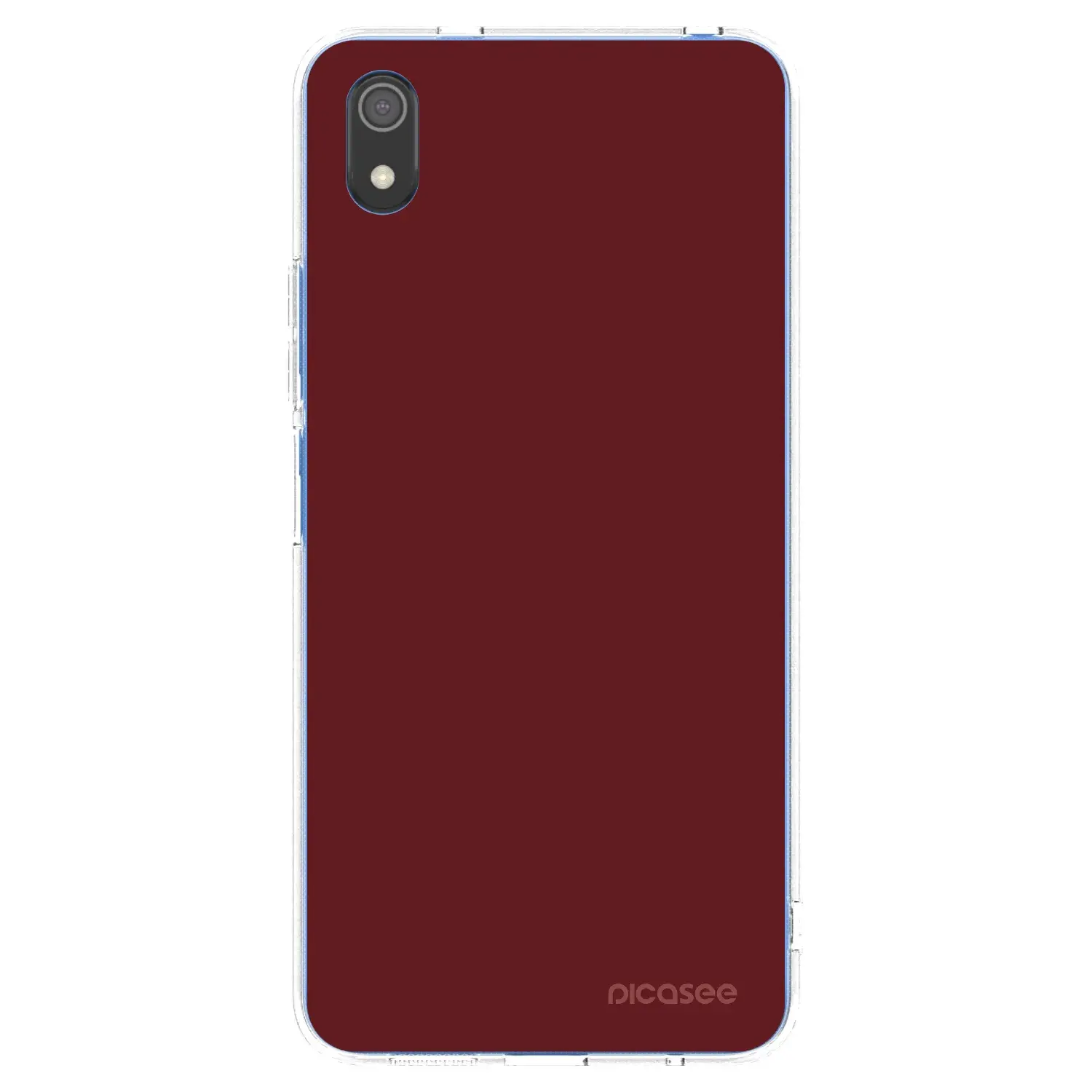 Silikonový průhledný obal pro Xiaomi Redmi 7A - Red Bliss