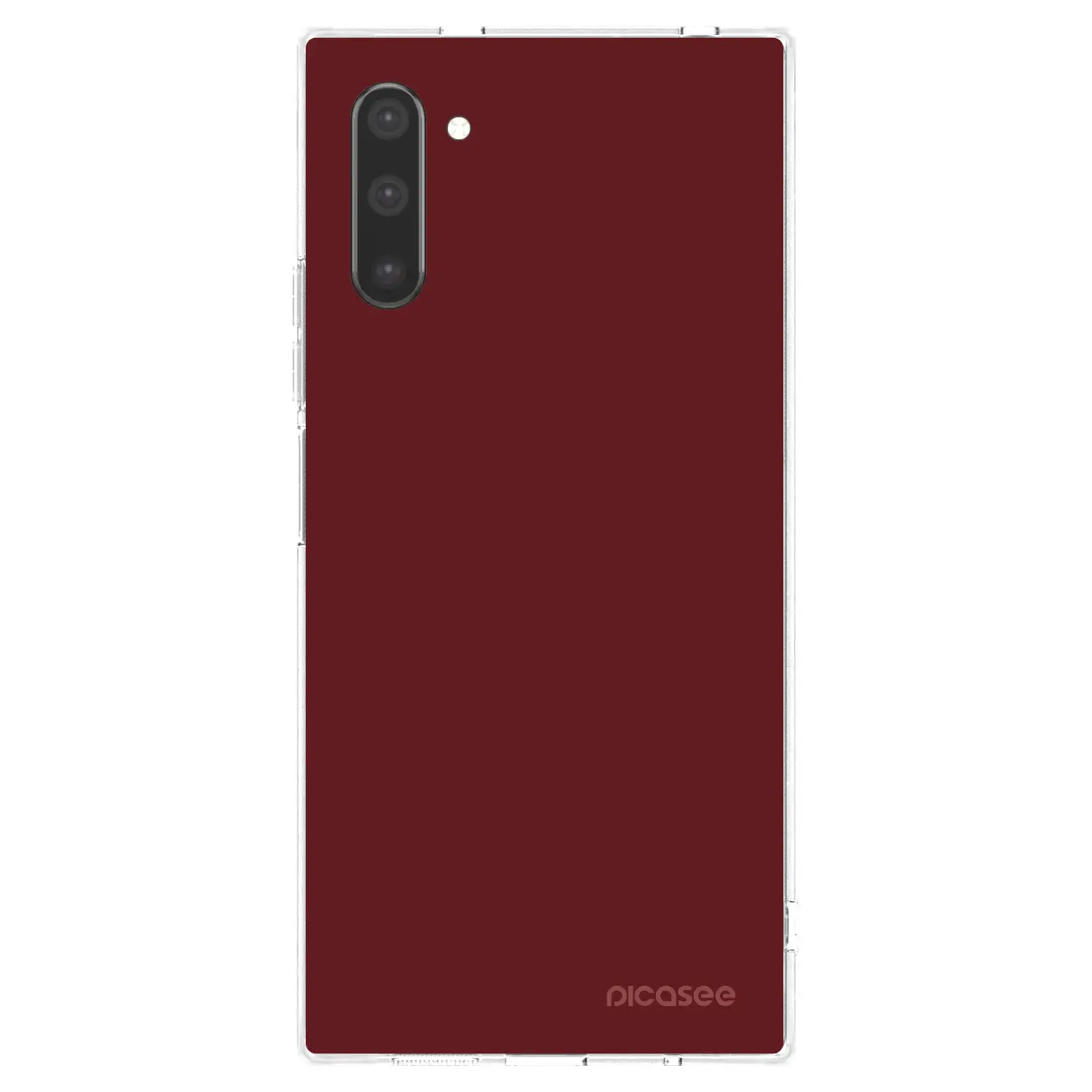 Silikonový průhledný obal pro Samsung Galaxy Note 10 N970F - Red Bliss