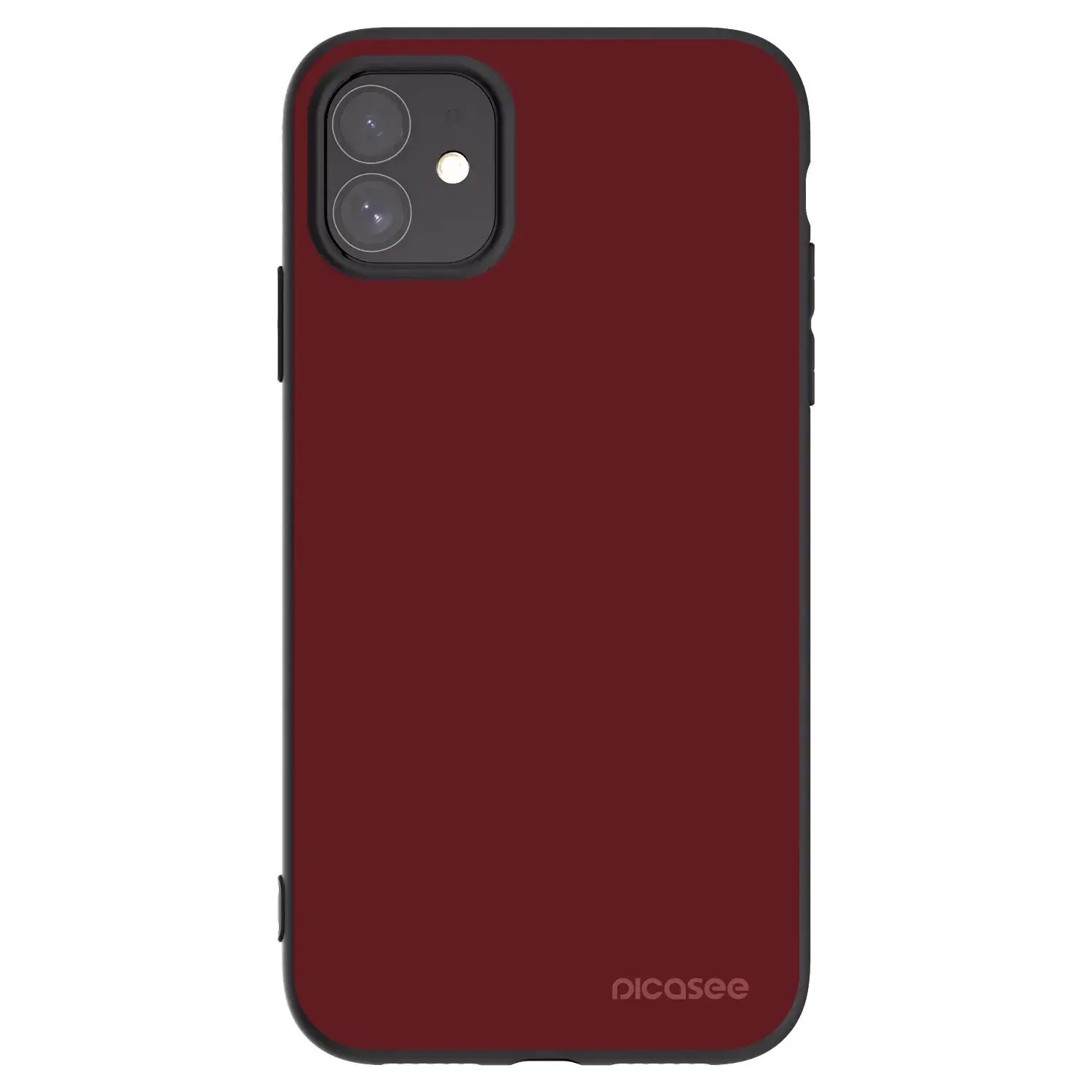 Silikonový černý obal pro Apple iPhone 11 - Red Bliss