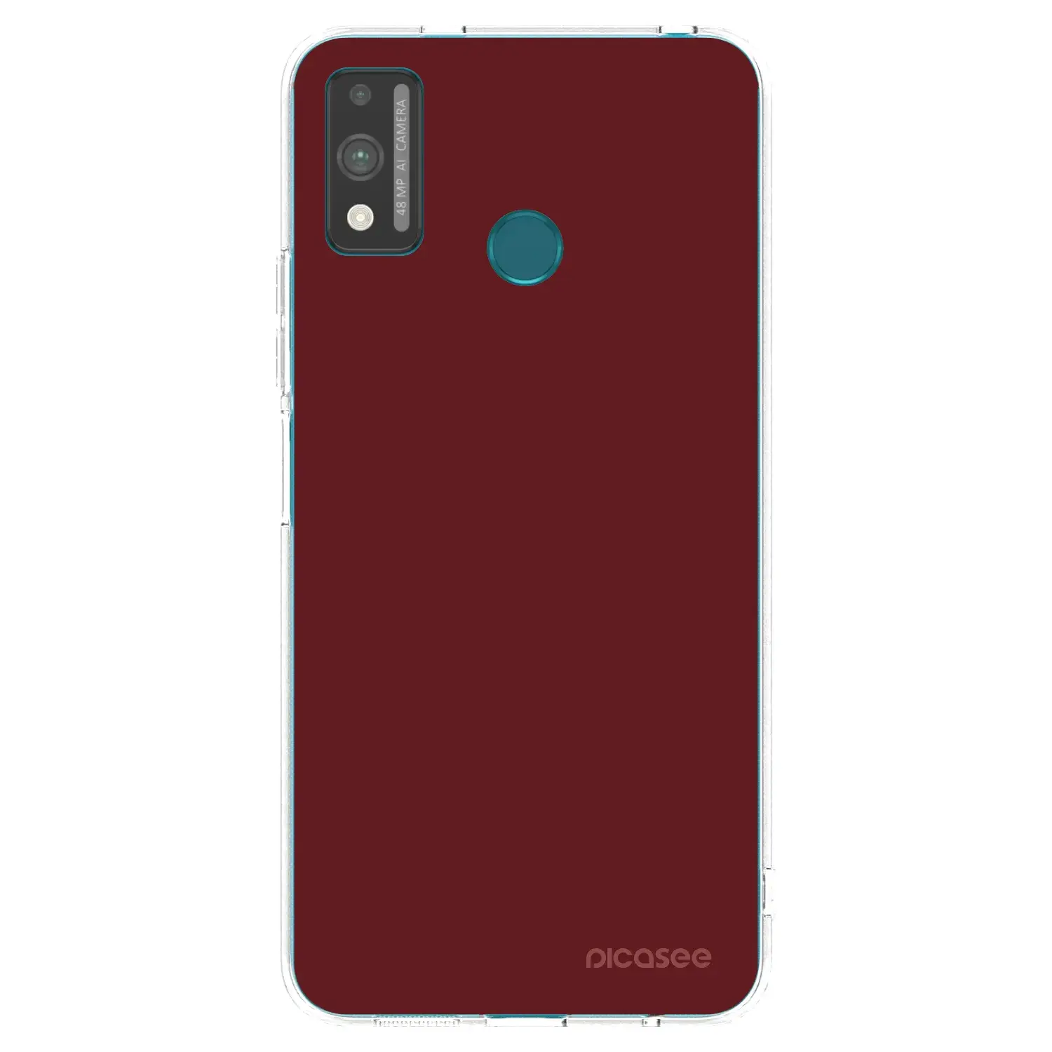Silikonový průhledný obal pro Honor 9X Lite - Red Bliss