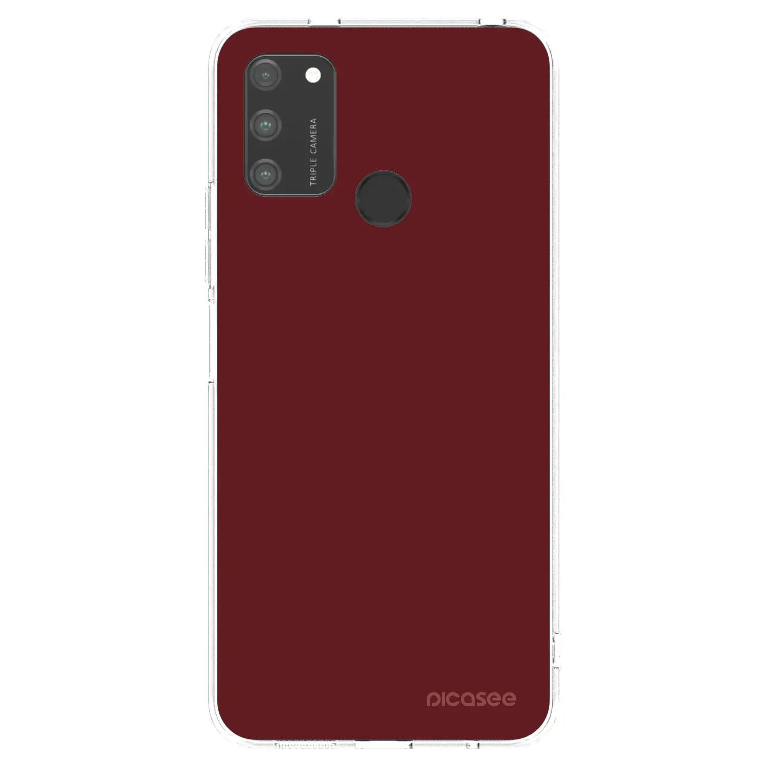 Silikonový průhledný obal pro Honor 9A - Red Bliss