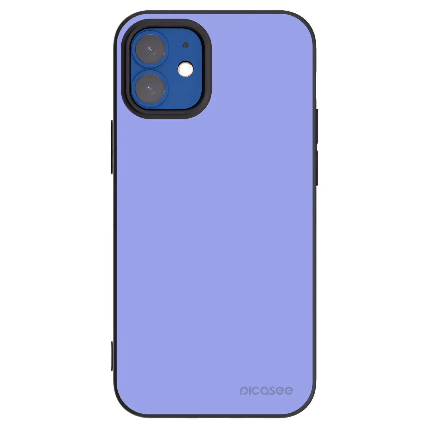 Silikonový černý obal pro Apple iPhone 12 mini - Sky Whisper