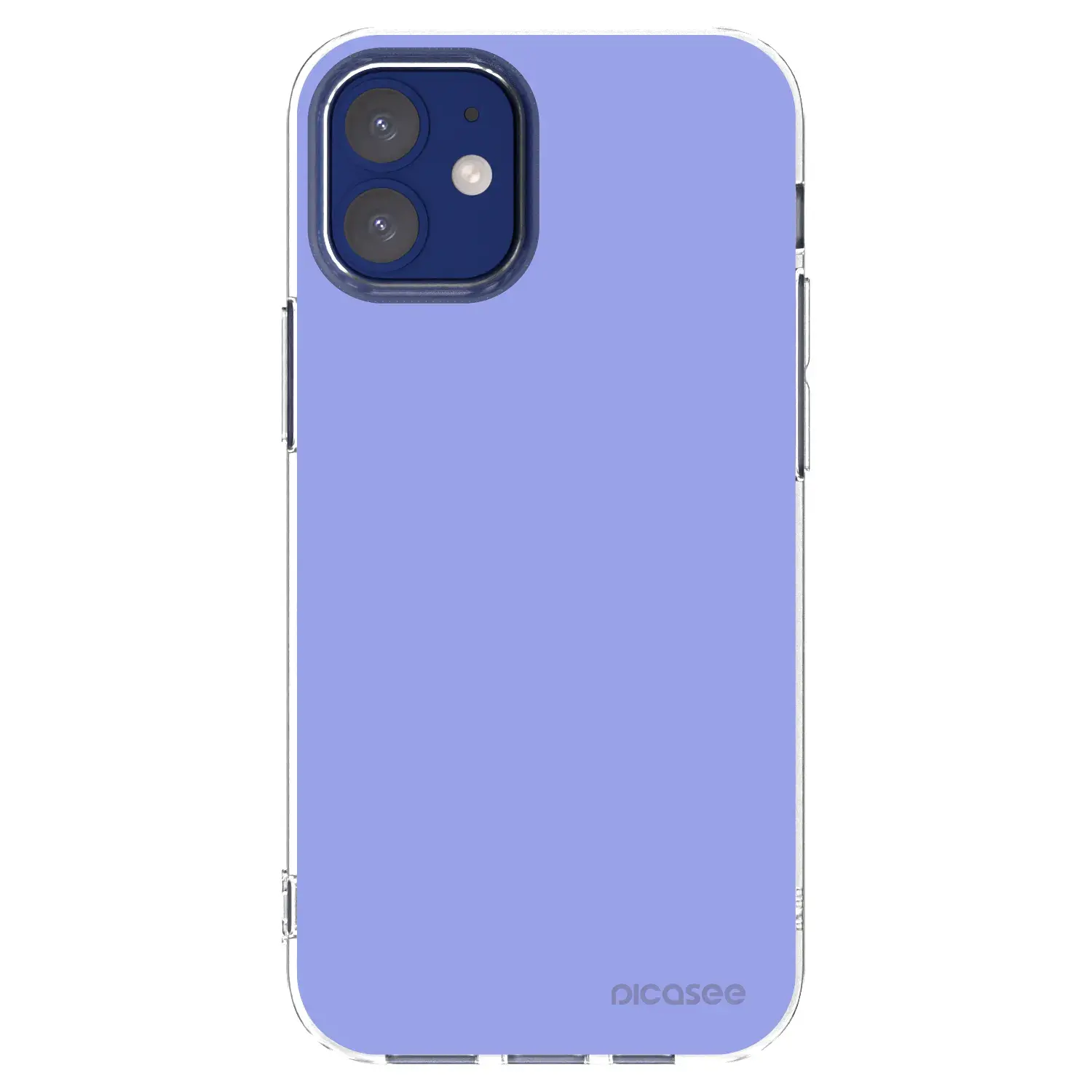 Silikonový průhledný obal pro Apple iPhone 12 mini - Sky Whisper