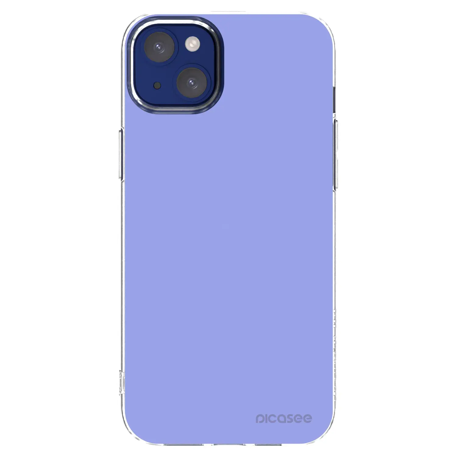 Silikonový průhledný obal pro Apple iPhone 14 Plus - Sky Whisper