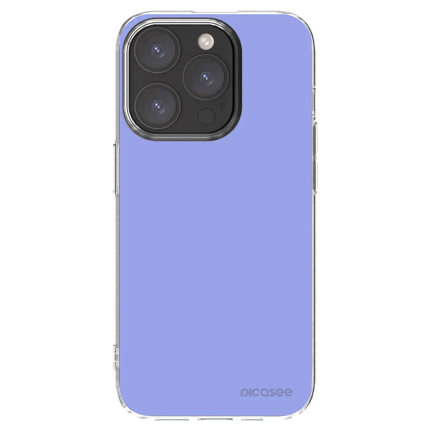 Silikonový průhledný obal pro Apple iPhone 15 Pro - Sky Whisper