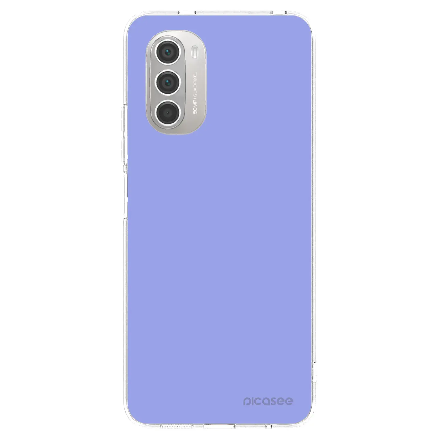Silikonový průhledný obal pro Motorola Moto G51 - Sky Whisper