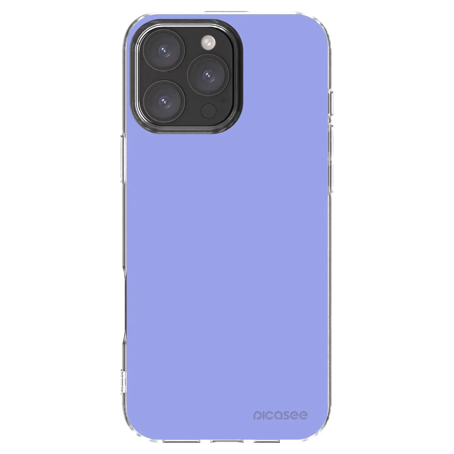 Silikonový průhledný obal pro Apple iPhone 16 Pro Max - Sky Whisper