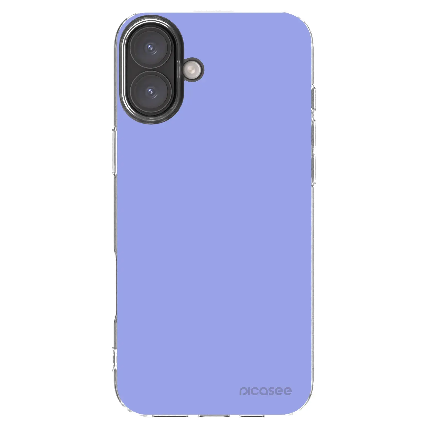 Silikonový průhledný obal pro Apple iPhone 16 Plus - Sky Whisper