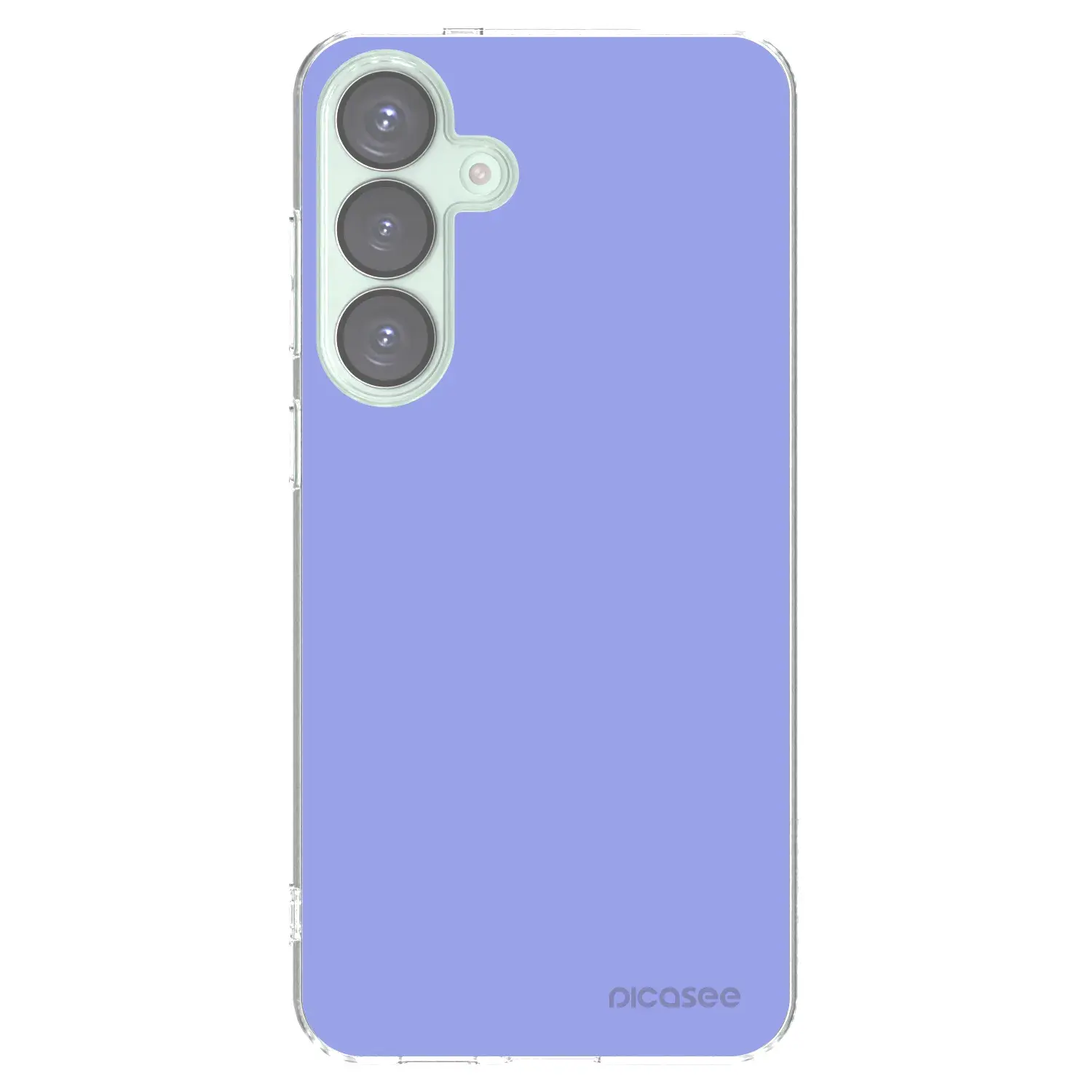 Silikonový průhledný obal pro Samsung Galaxy S25+ 5G - Sky Whisper