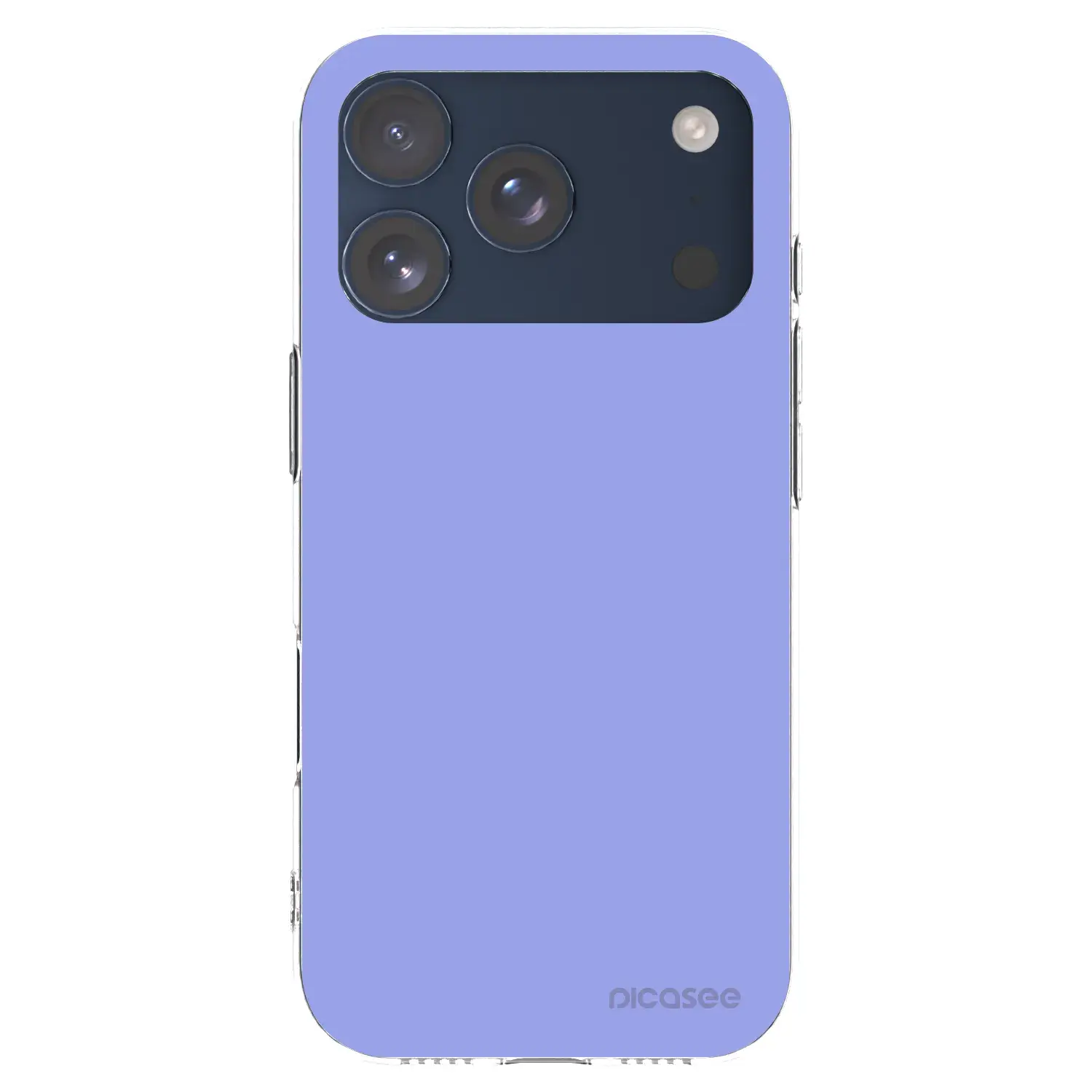 Silikonový průhledný obal pro Apple iPhone 17 Pro - Sky Whisper