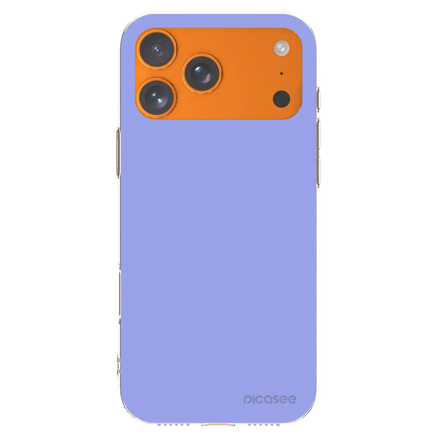 Silikonový průhledný obal pro Apple iPhone 17 Pro Max - Sky Whisper