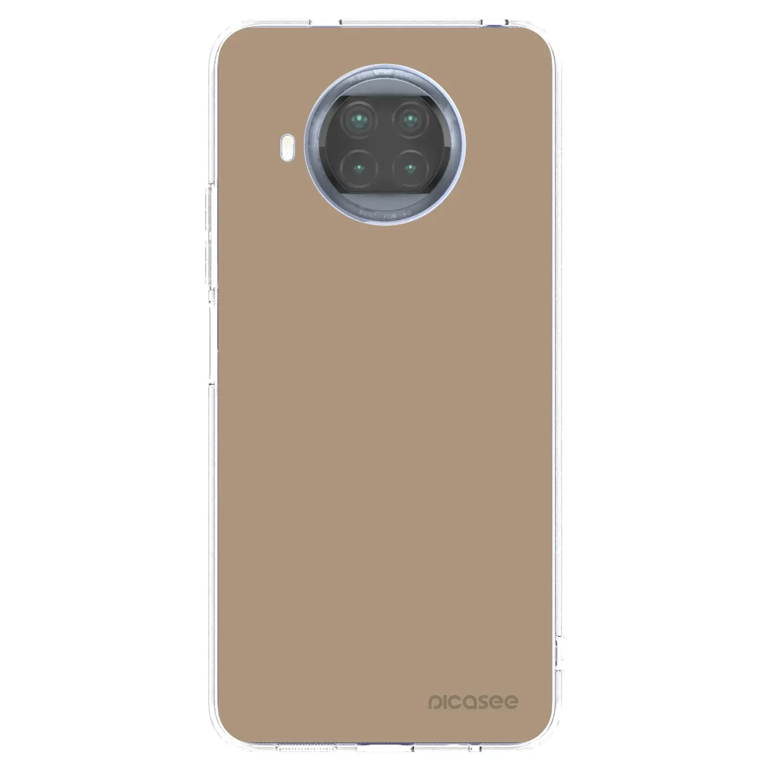 Silikonový průhledný obal pro Xiaomi Mi 10T Lite - Soft Sand