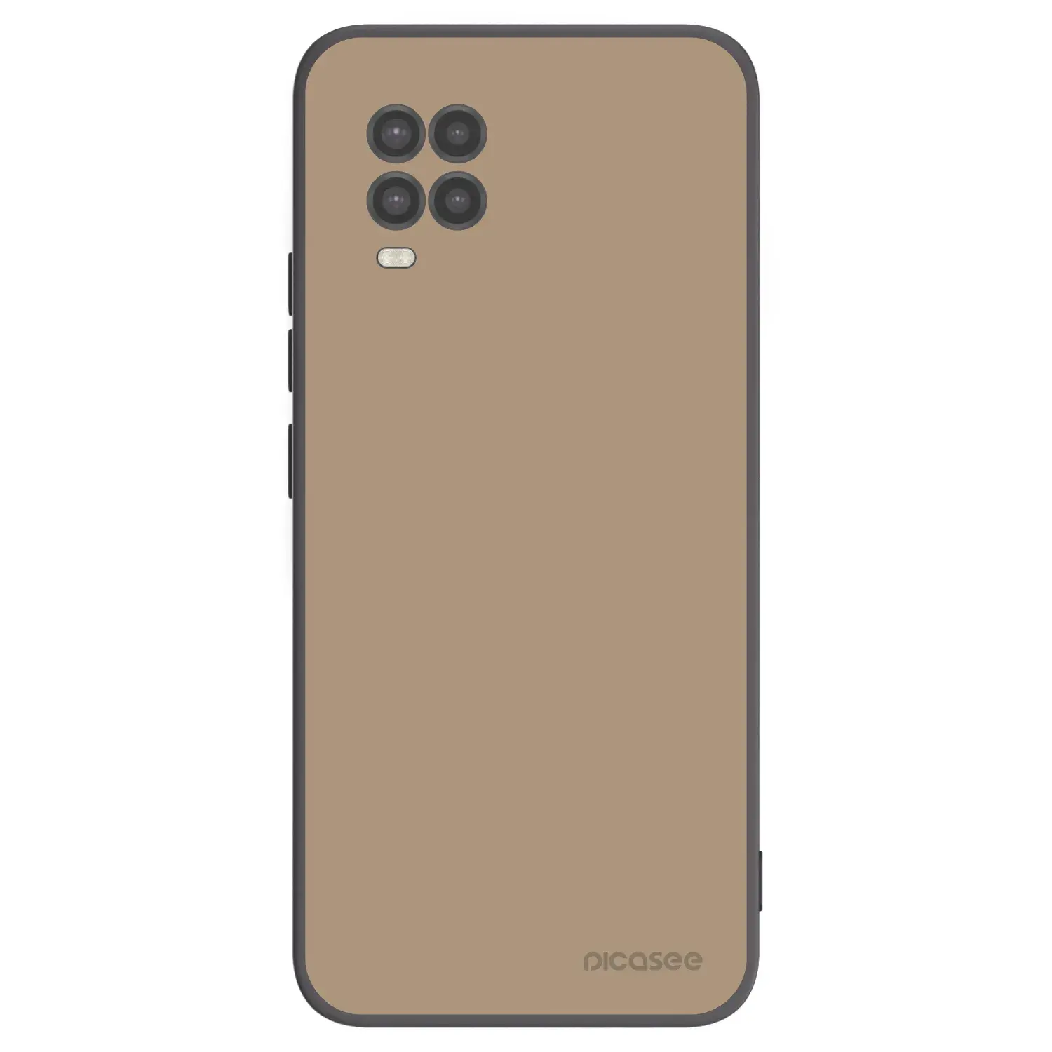 Silikonový černý obal pro Xiaomi Mi 10 Lite - Soft Sand