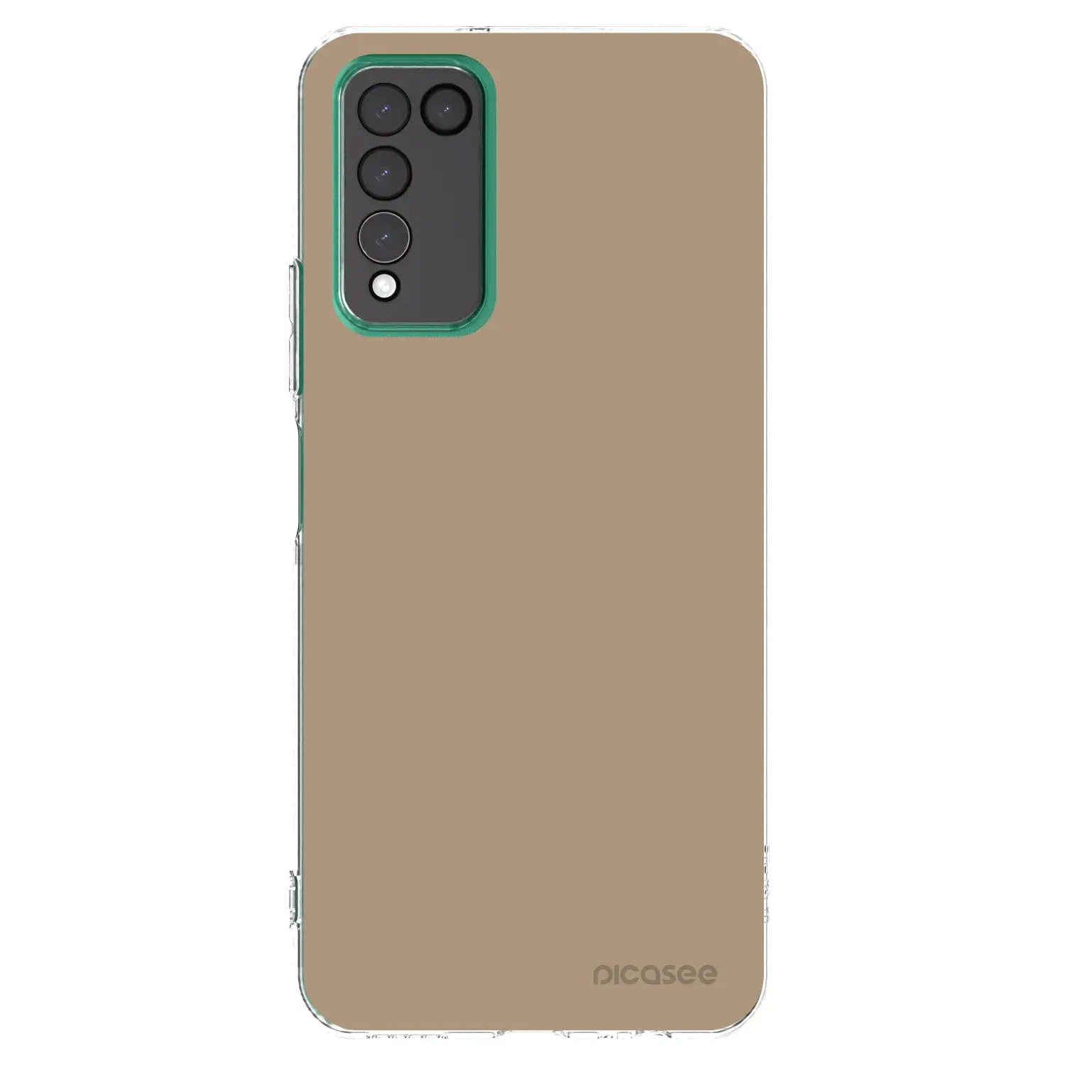 Silikonový průhledný obal pro Honor 10X Lite - Soft Sand