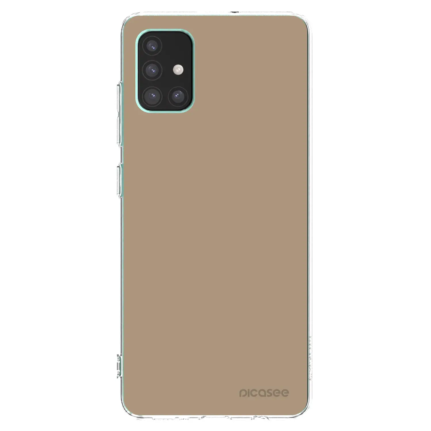 Silikonový průhledný obal pro Samsung Galaxy M51 M515F - Soft Sand