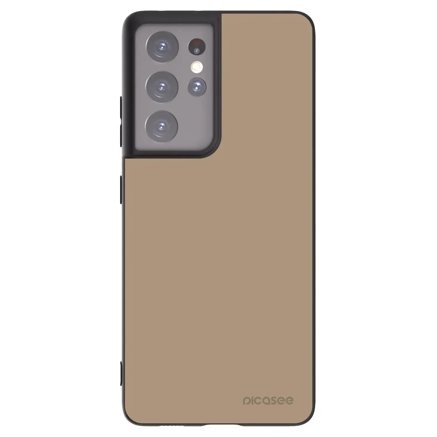 Silikonový černý obal pro Samsung Galaxy S21 Ultra 5G G998B - Soft Sand