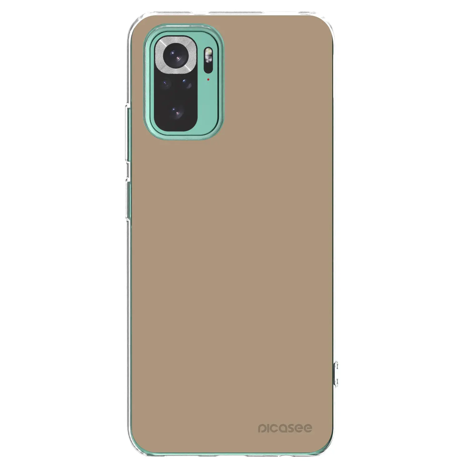 Silikonový průhledný obal pro Xiaomi Redmi Note 10 Pro - Soft Sand
