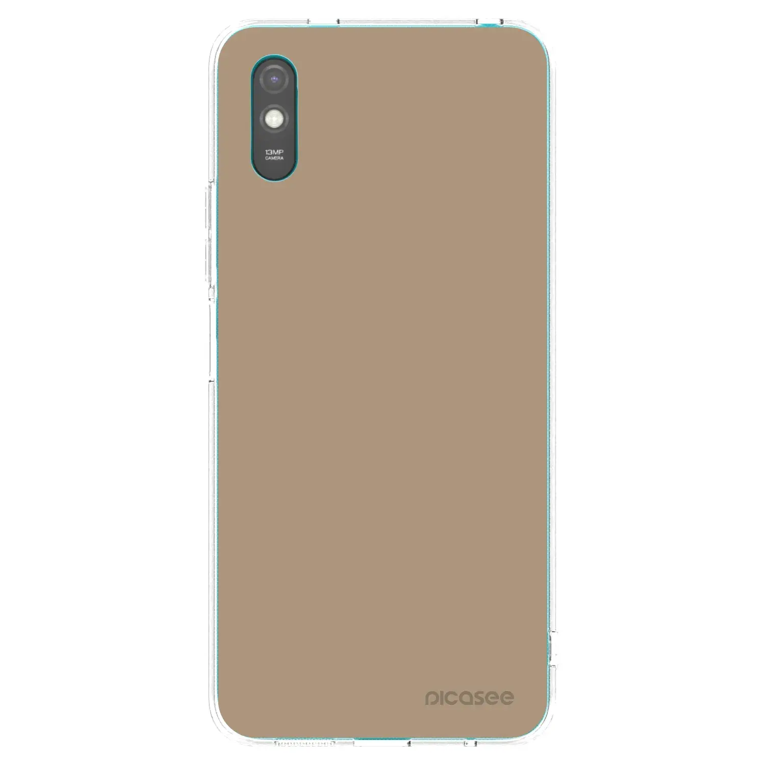 Silikonový průhledný obal pro Xiaomi Redmi 9AT - Soft Sand