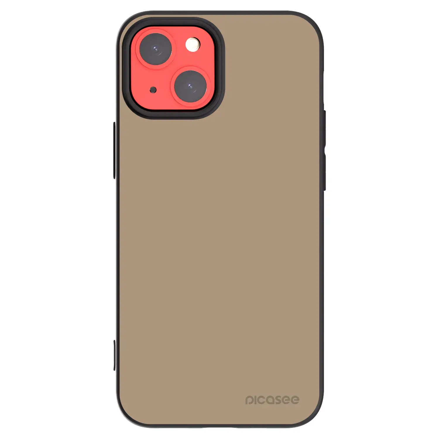 Silikonový černý obal pro Apple iPhone 13 mini - Soft Sand
