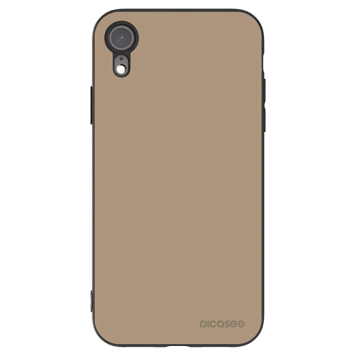Silikonový černý obal pro Apple iPhone XR - Soft Sand