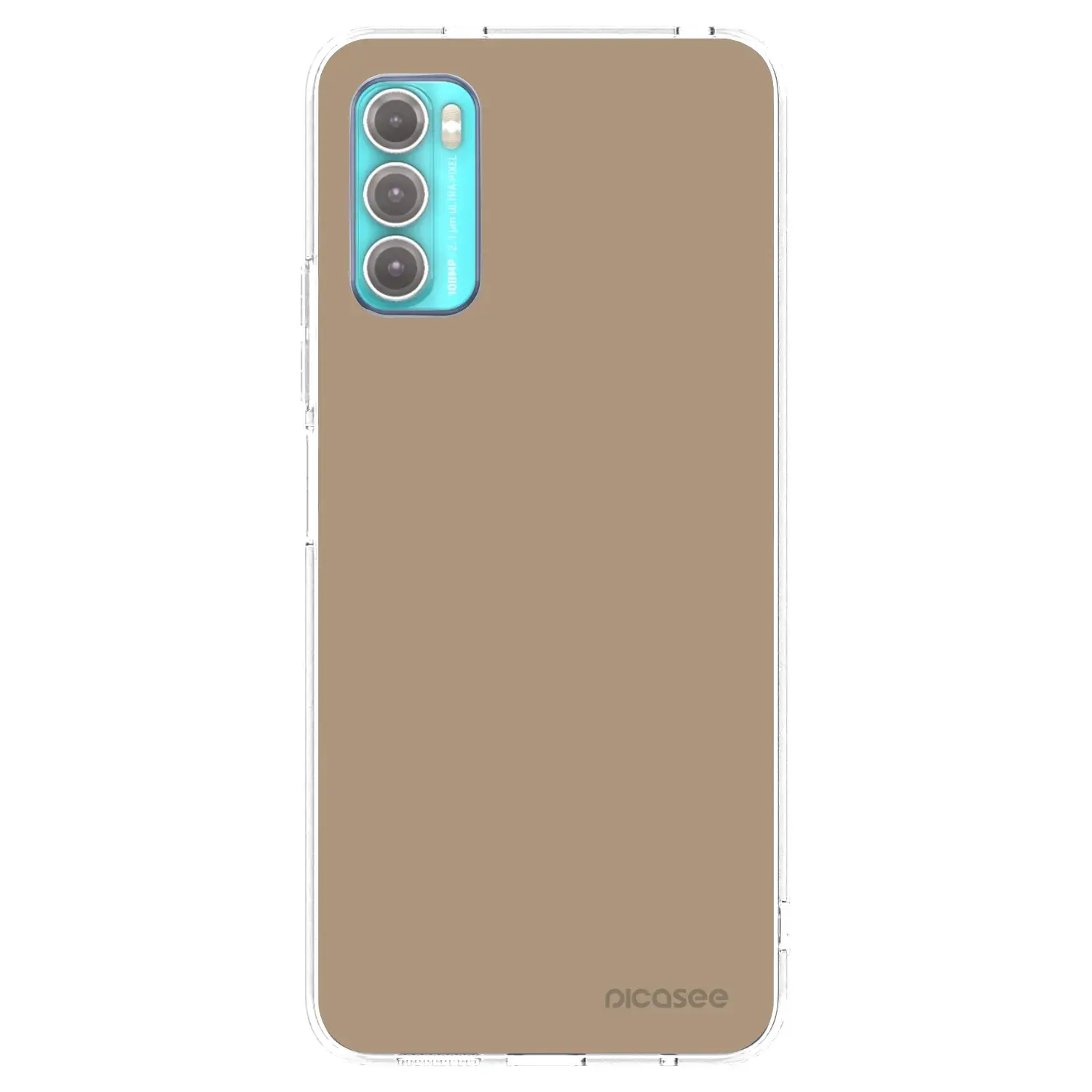 Silikonový průhledný obal pro Motorola Moto G60 - Soft Sand