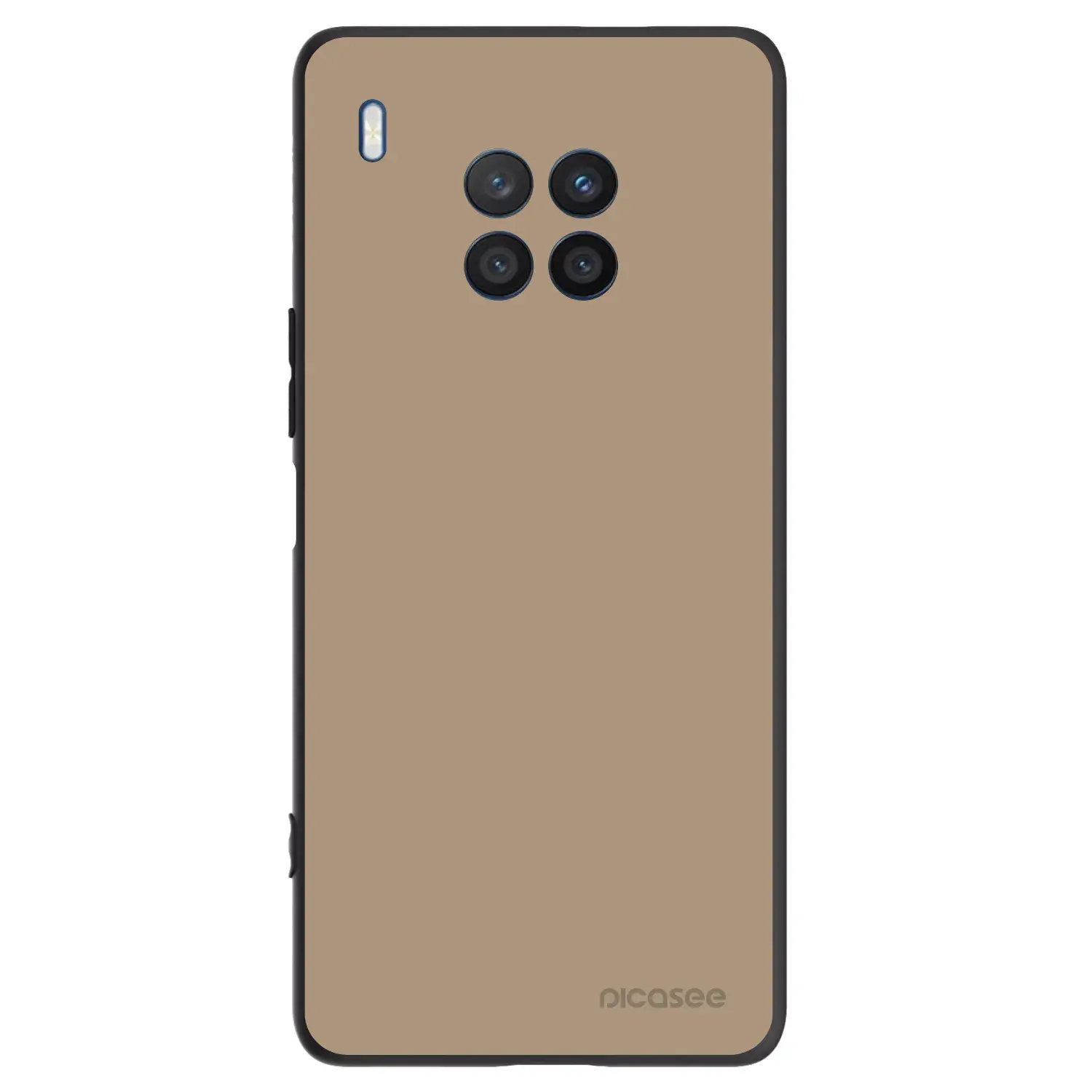 Silikonový černý obal pro Honor 50 Lite - Soft Sand