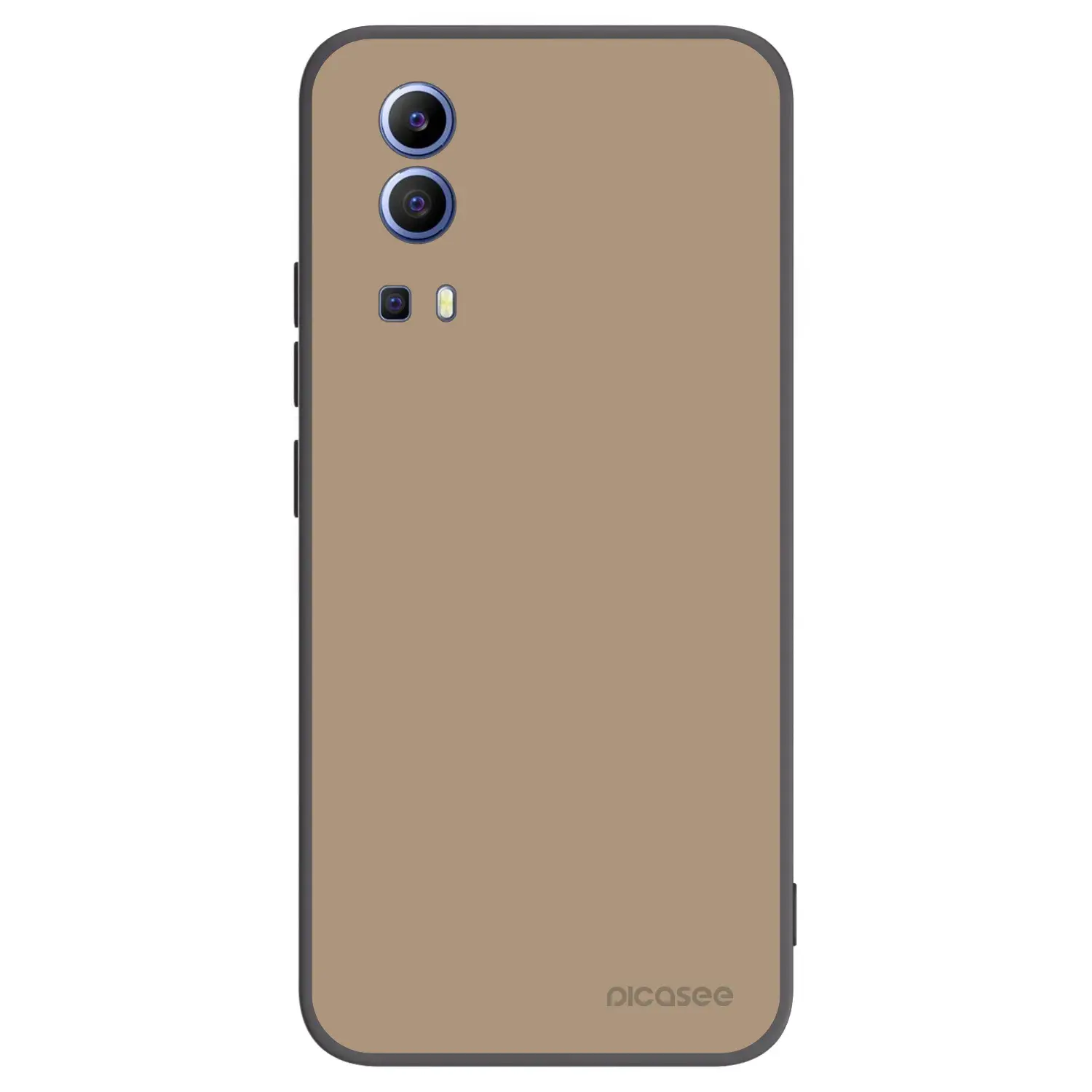Silikonový černý obal pro Vivo Y52 5G - Soft Sand