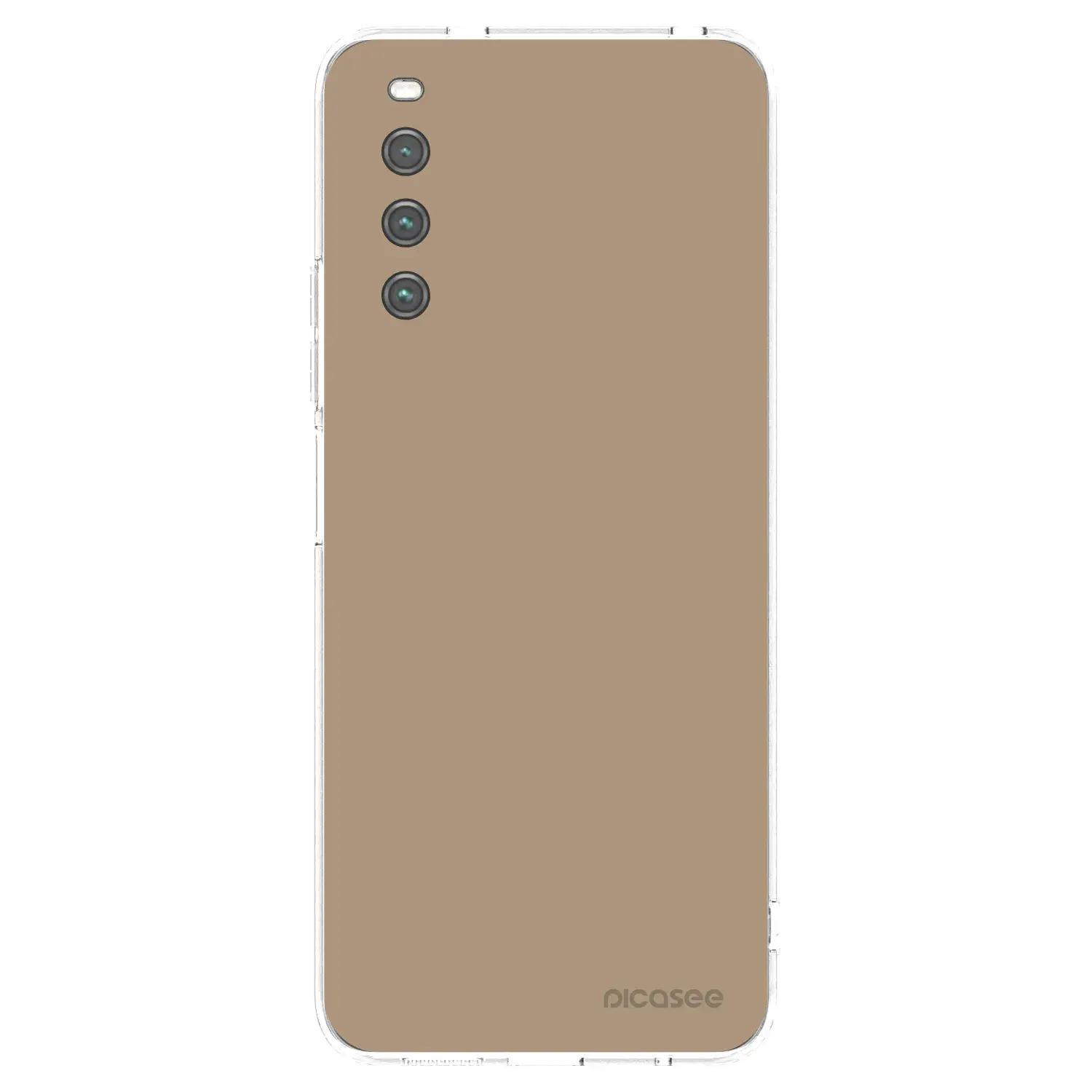 Silikonový průhledný obal pro Sony Xperia 10 IV 5G - Soft Sand