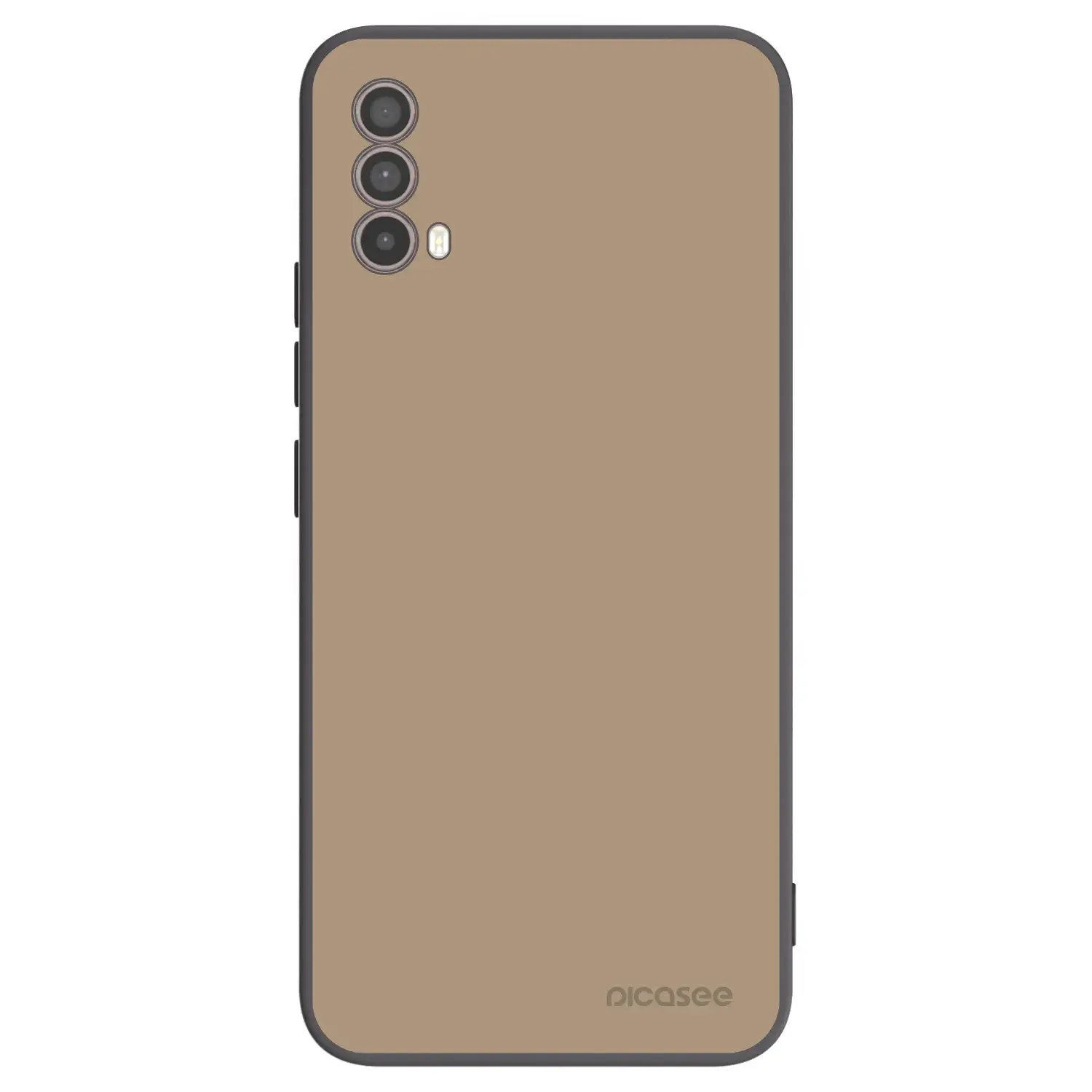 Silikonový černý obal pro Motorola Moto E40 - Soft Sand