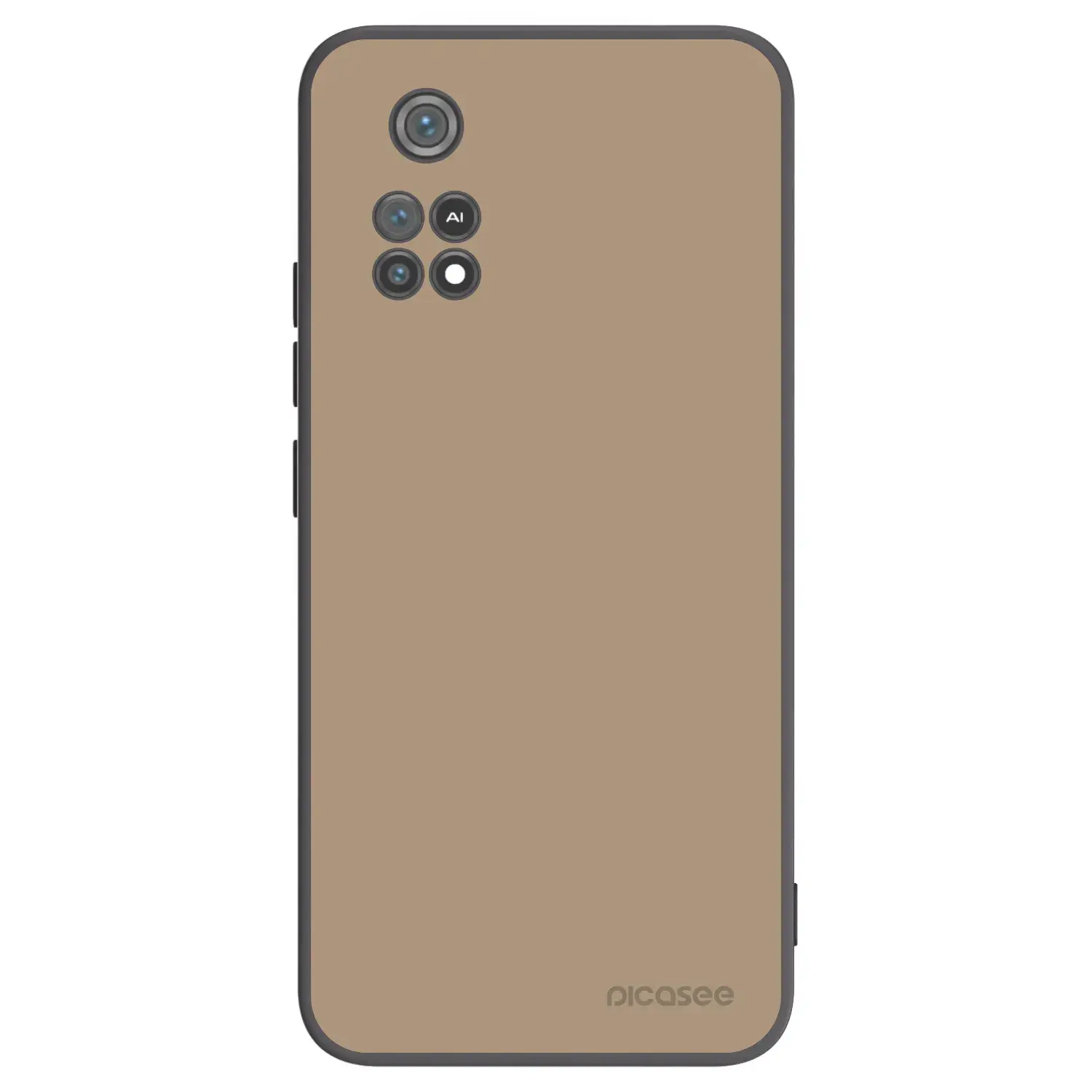 Silikonový černý obal pro Xiaomi Poco M4 Pro - Soft Sand