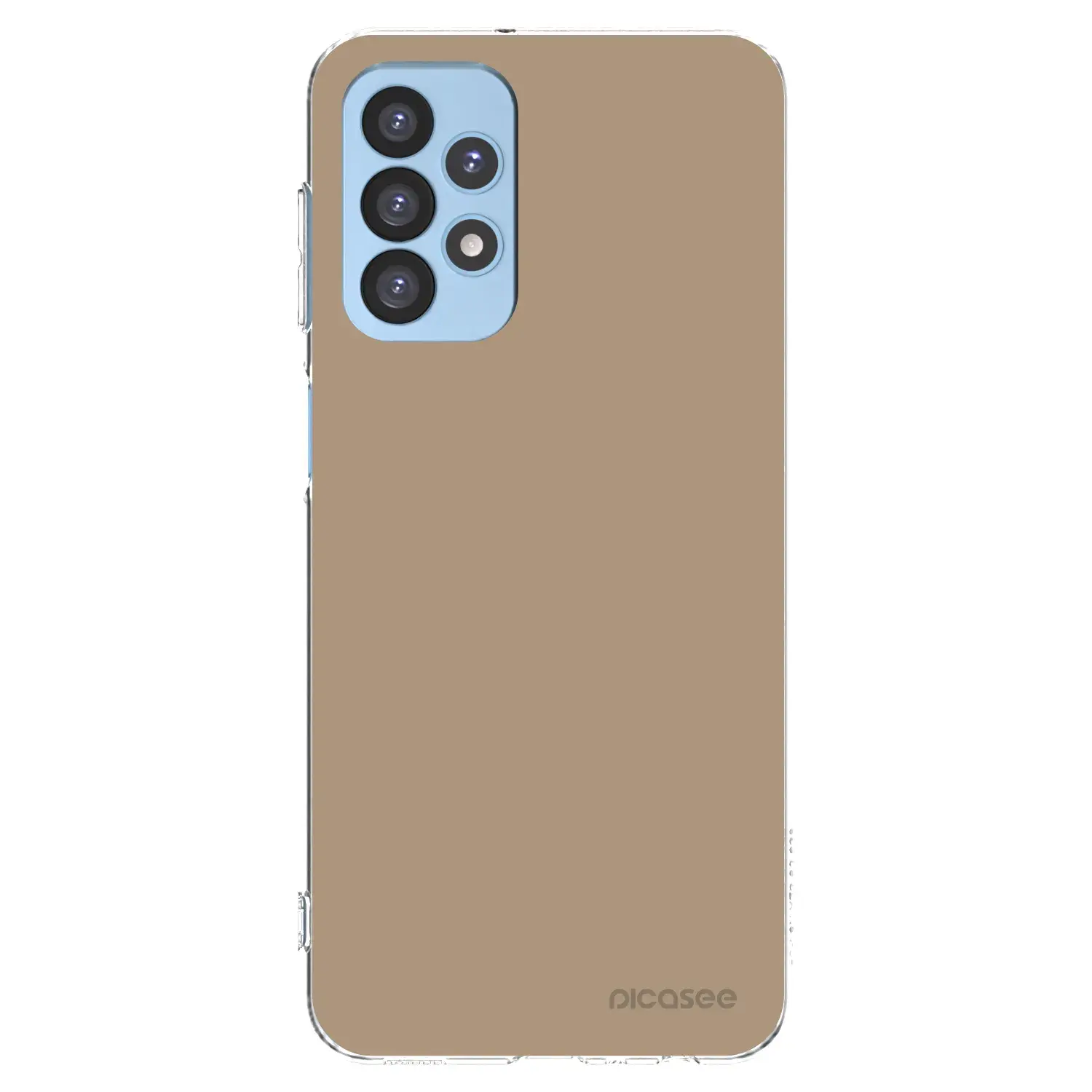 Silikonový průhledný obal pro Samsung Galaxy A23 A235F 4G - Soft Sand