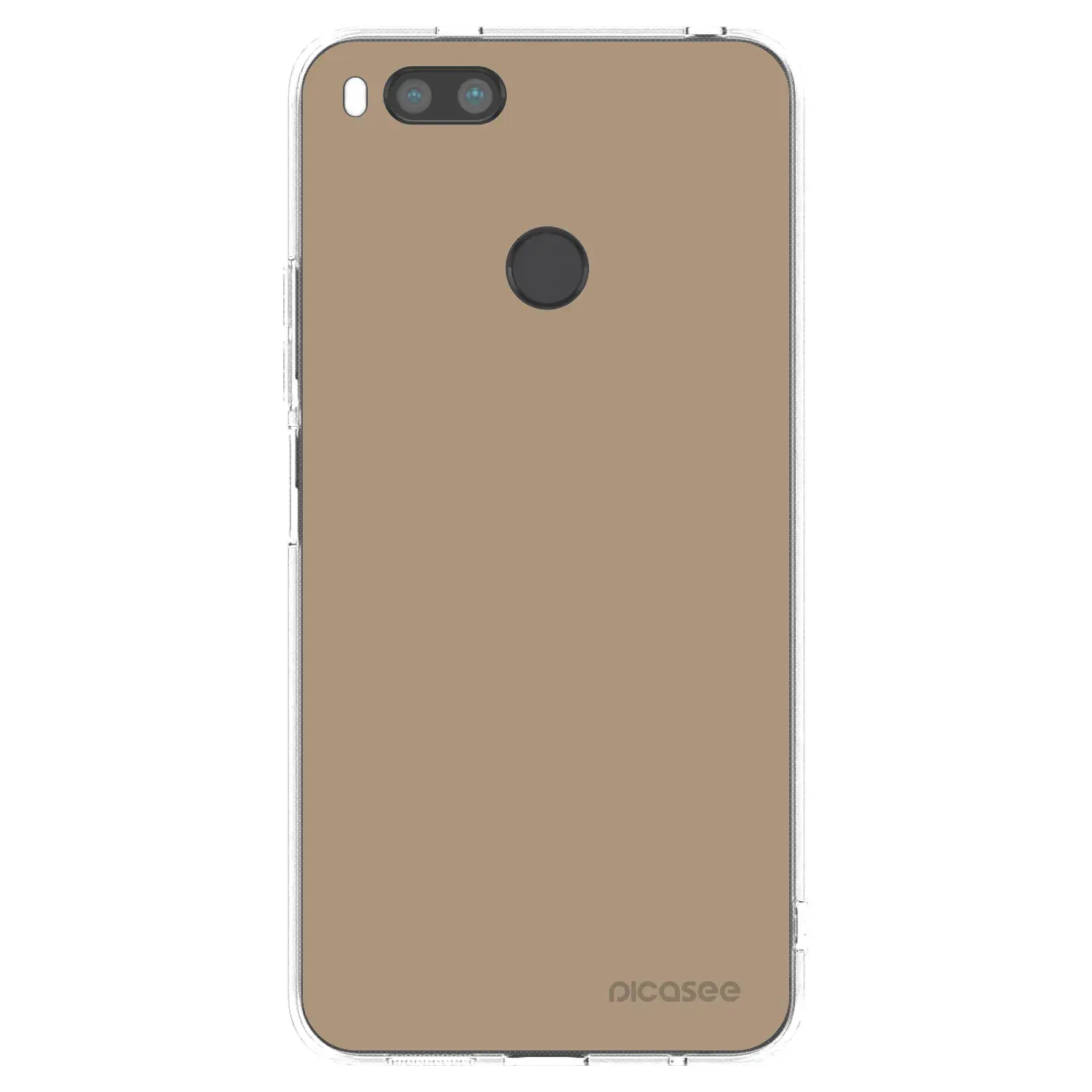 Silikonový průhledný obal pro Xiaomi Redmi A1 - Soft Sand