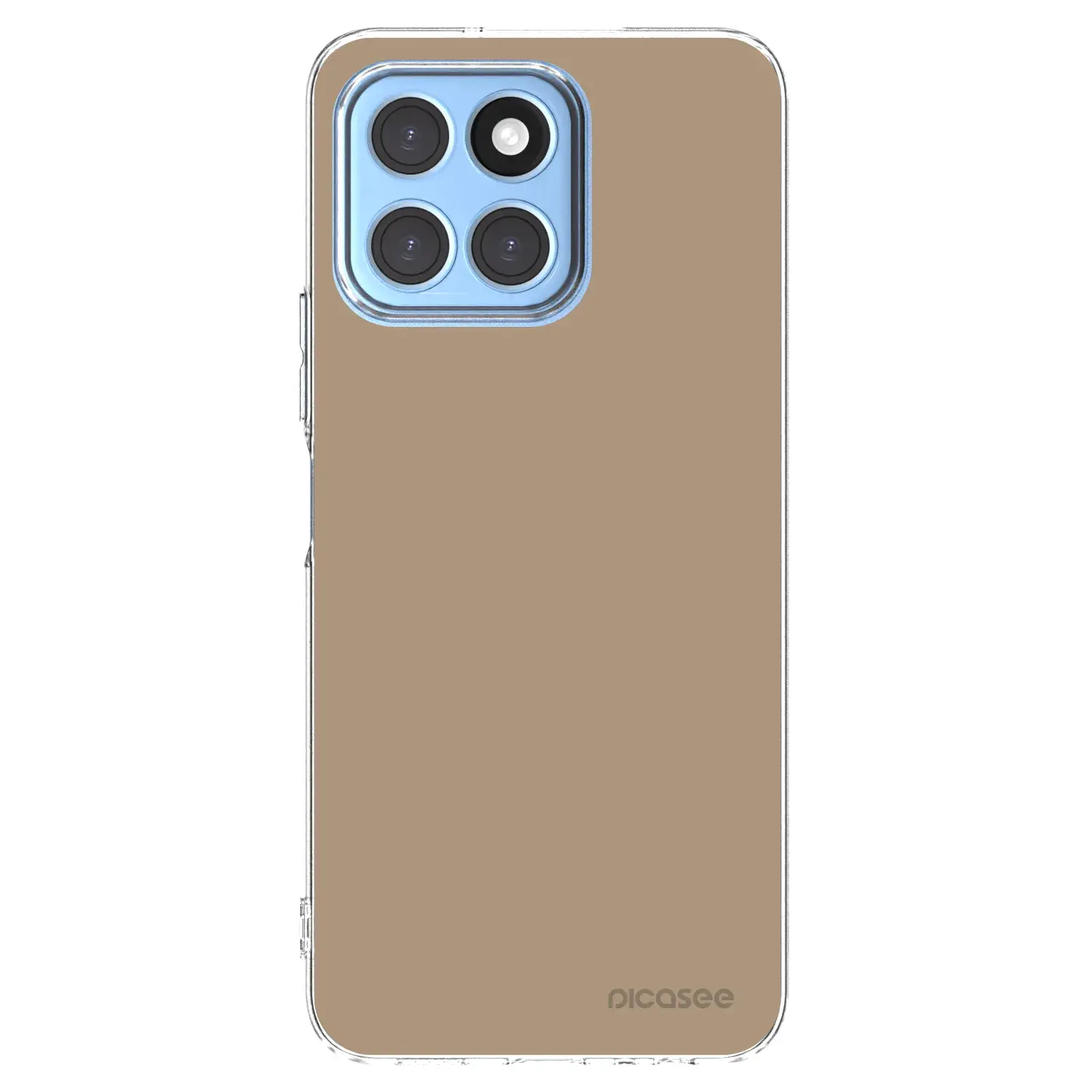 Silikonový průhledný obal pro Honor X8 5G - Soft Sand