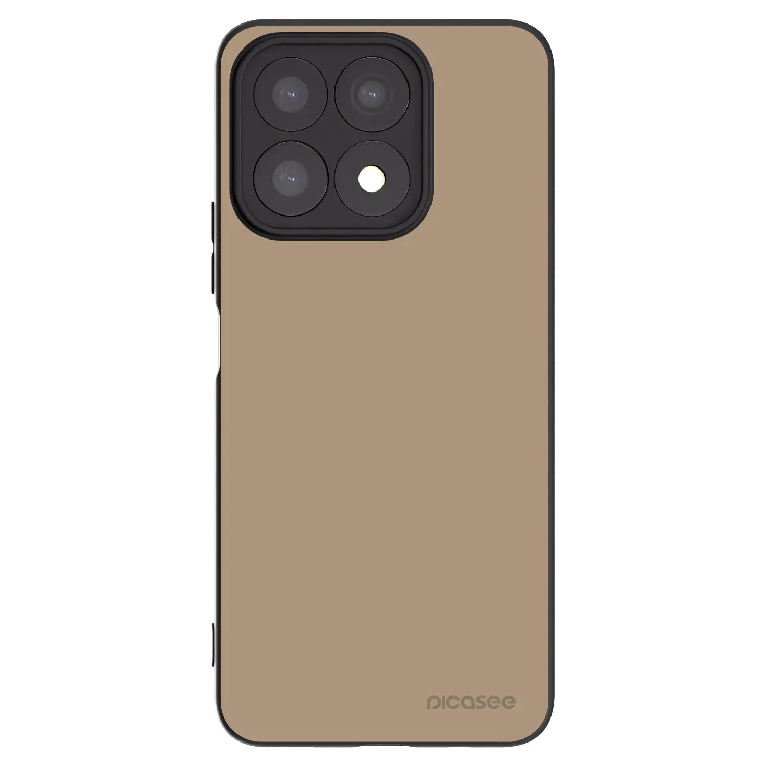 Silikonový černý obal pro Honor X8a - Soft Sand