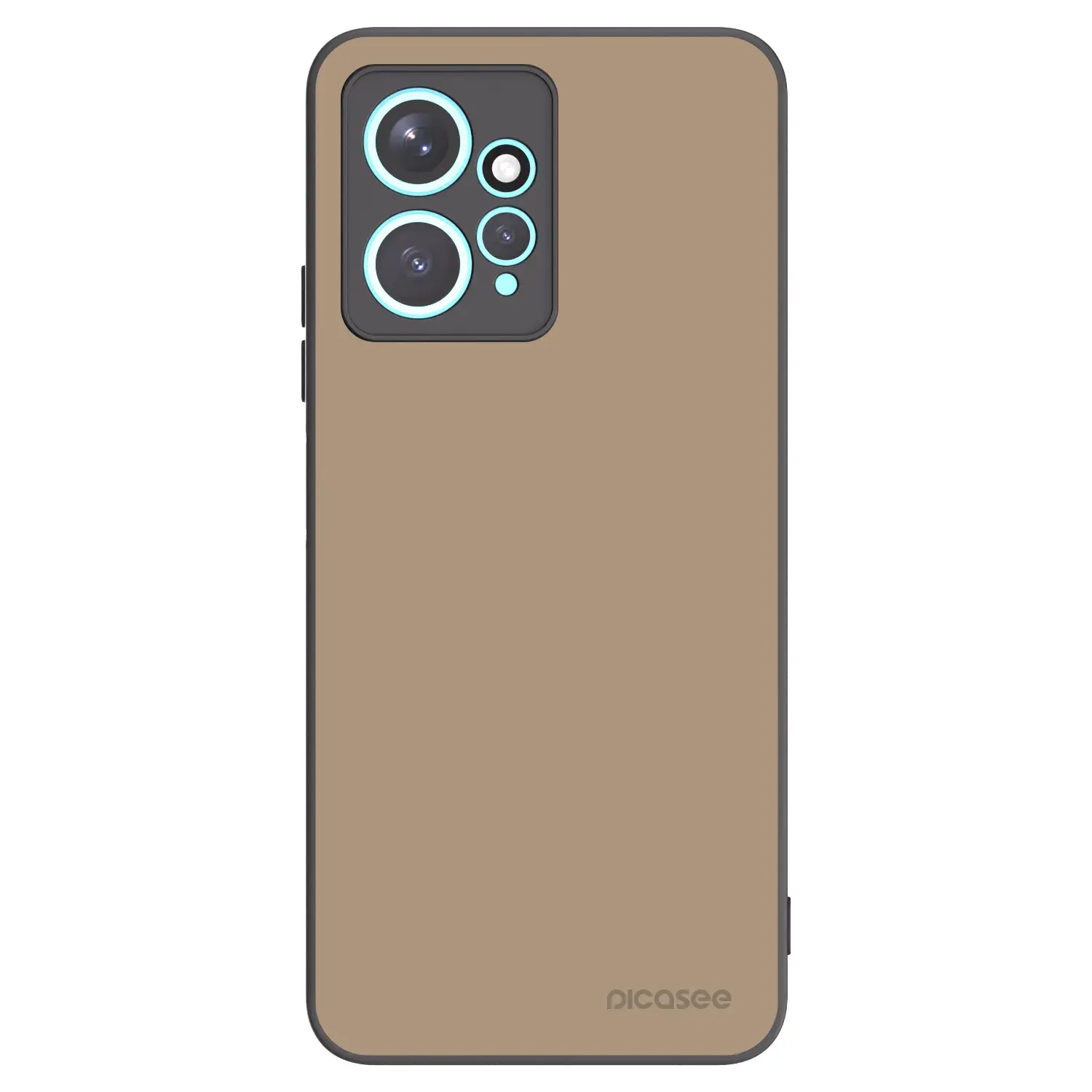 Silikonový černý obal pro Xiaomi Redmi Note 12 4G - Soft Sand