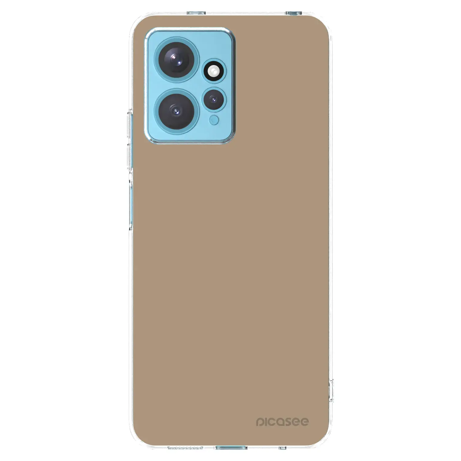 Silikonový průhledný obal pro Xiaomi Redmi Note 12 4G - Soft Sand
