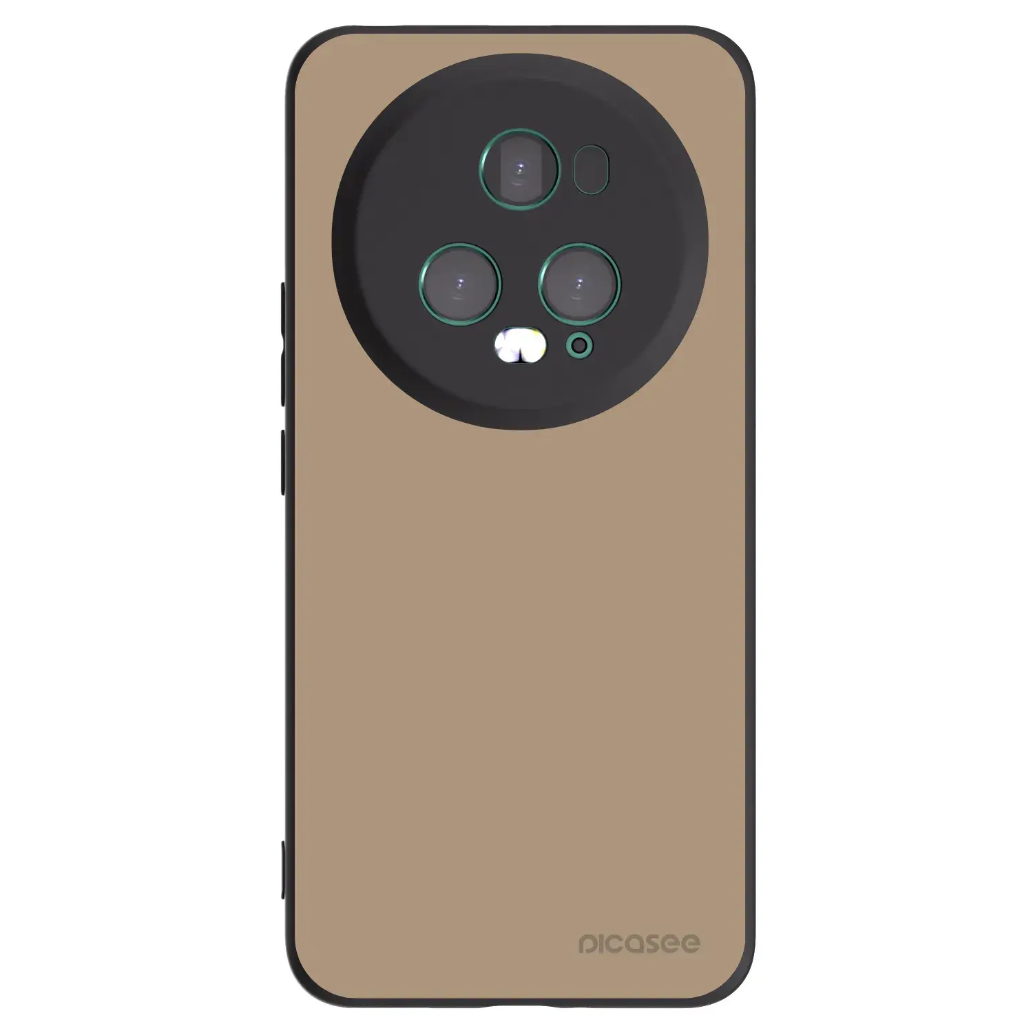 Silikonový černý obal pro Honor Magic5 Pro - Soft Sand