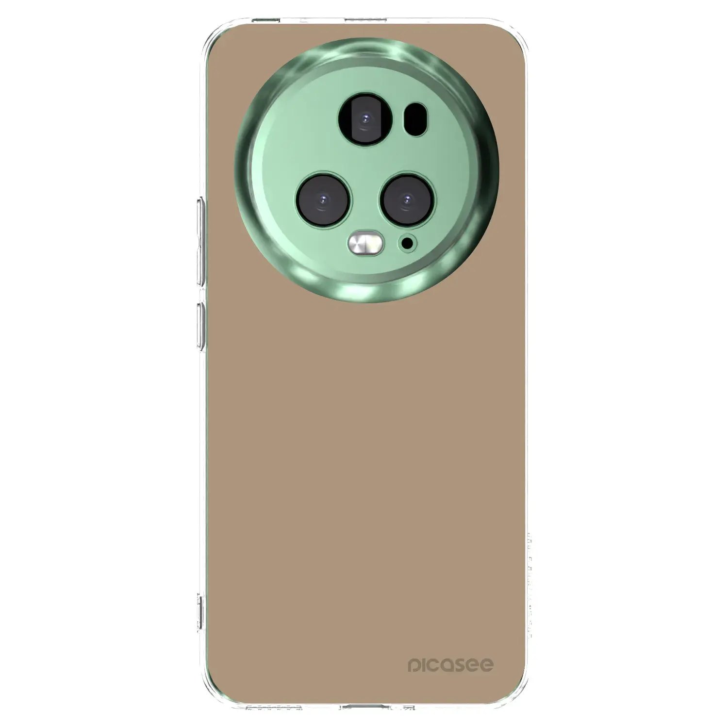 Silikonový průhledný obal pro Honor Magic5 Pro - Soft Sand