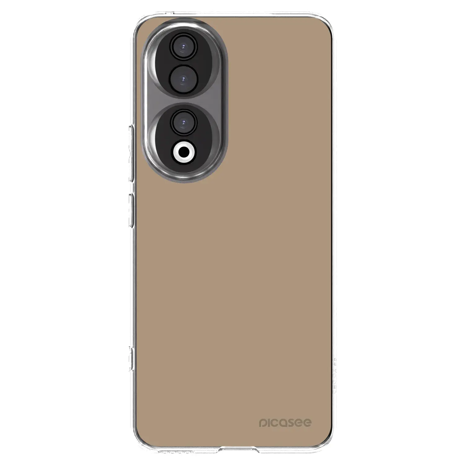 Silikonový průhledný obal pro Honor 90 5G - Soft Sand