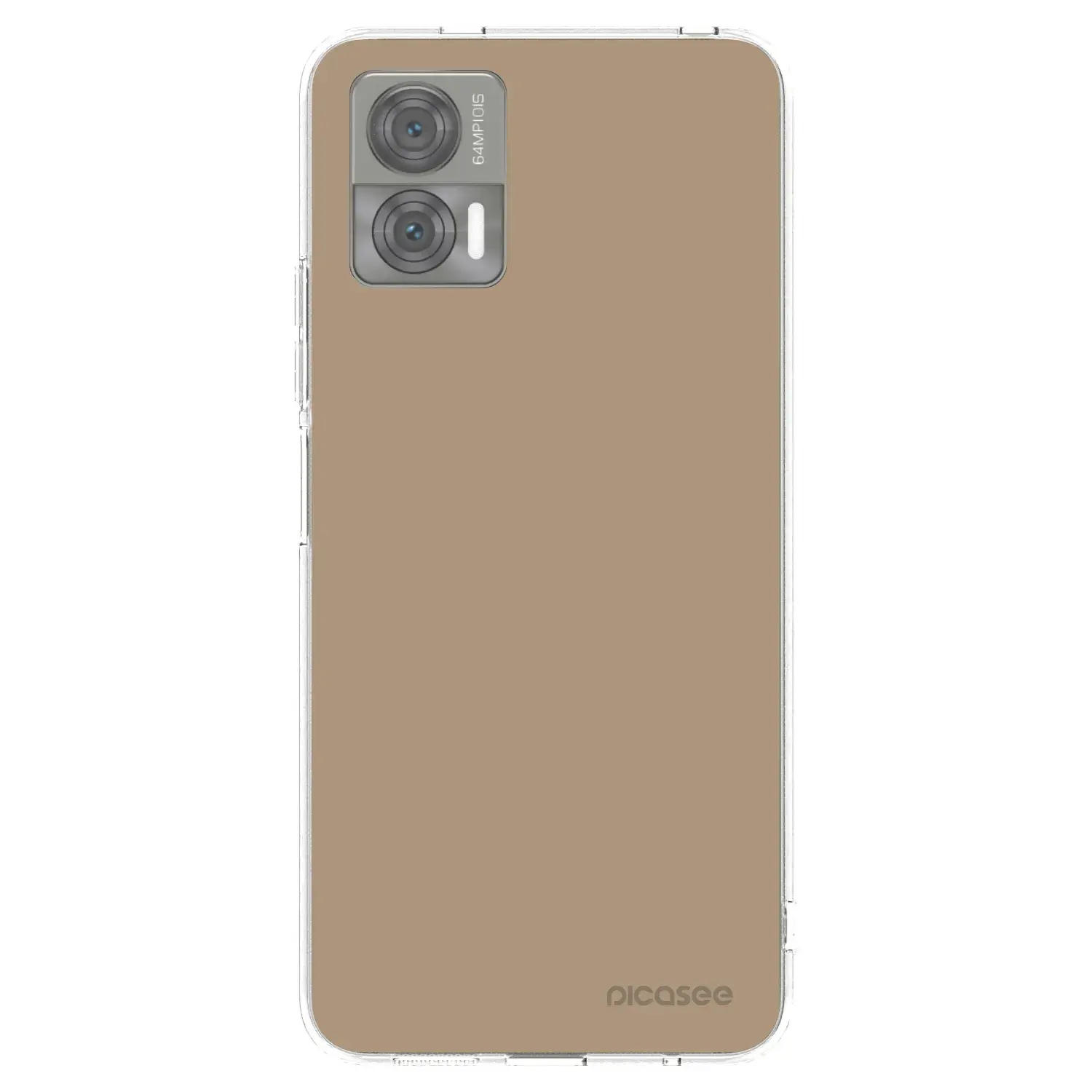 Silikonový průhledný obal pro Motorola Edge 30 Neo - Soft Sand