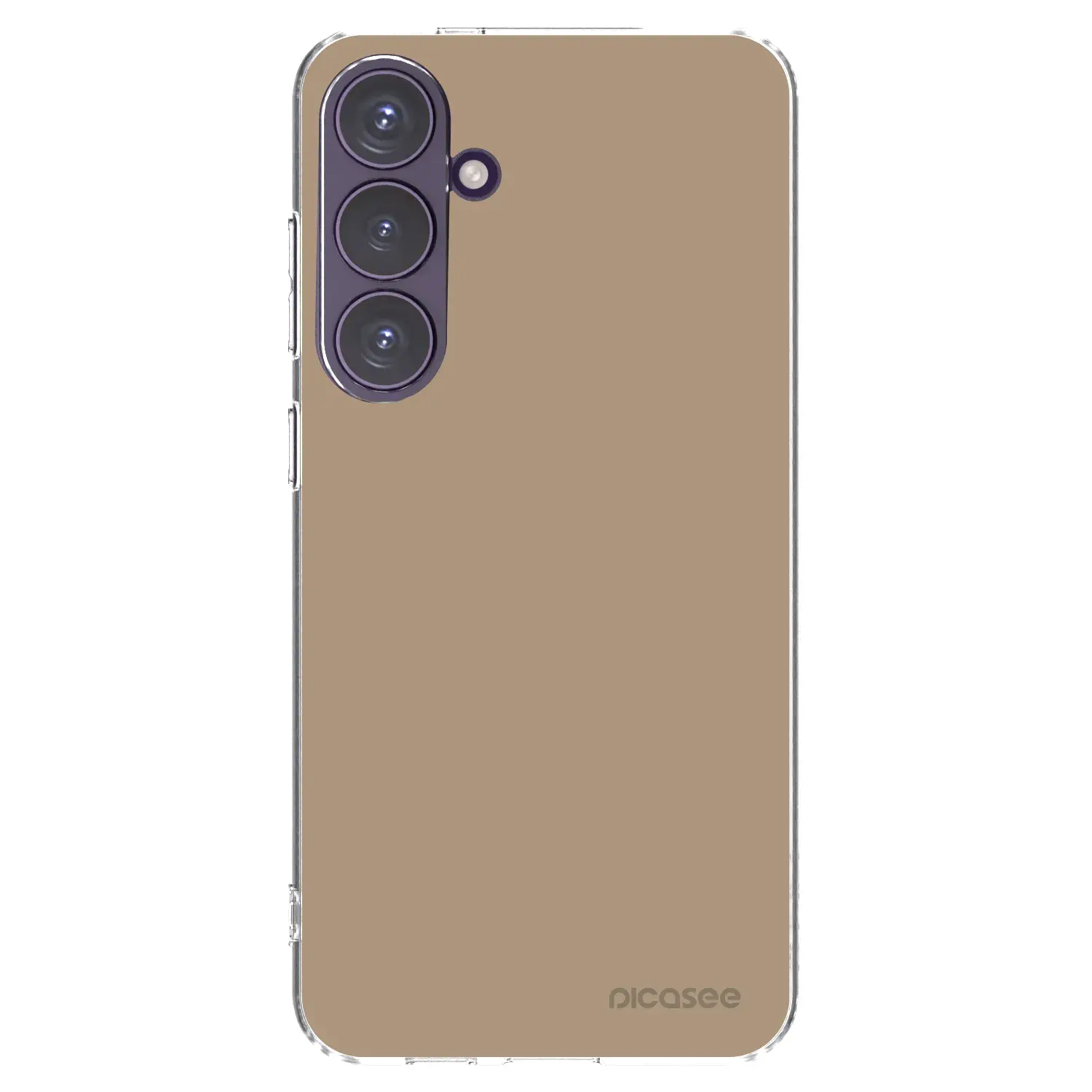 Silikonový průhledný obal pro Samsung Galaxy S24+ S926B 5G - Soft Sand