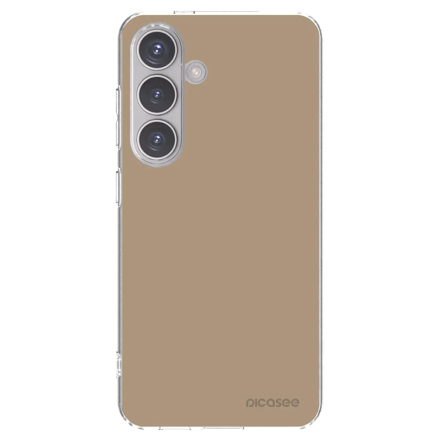 Silikonový průhledný obal pro Samsung Galaxy S24 S921B 5G - Soft Sand